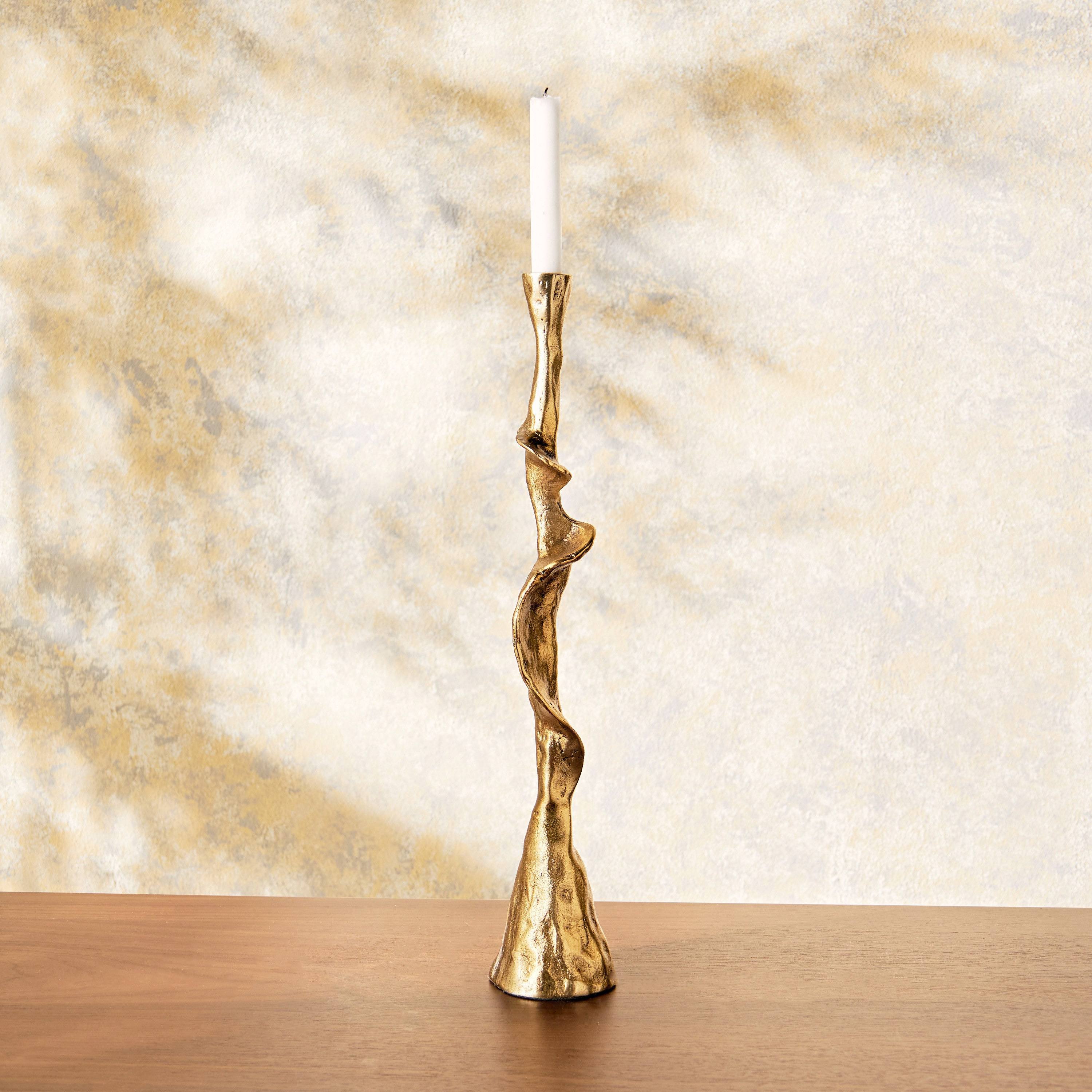 Modern Nomad Dune Taper Candleholder-household-decor-candleholdersandlanterns-image-1