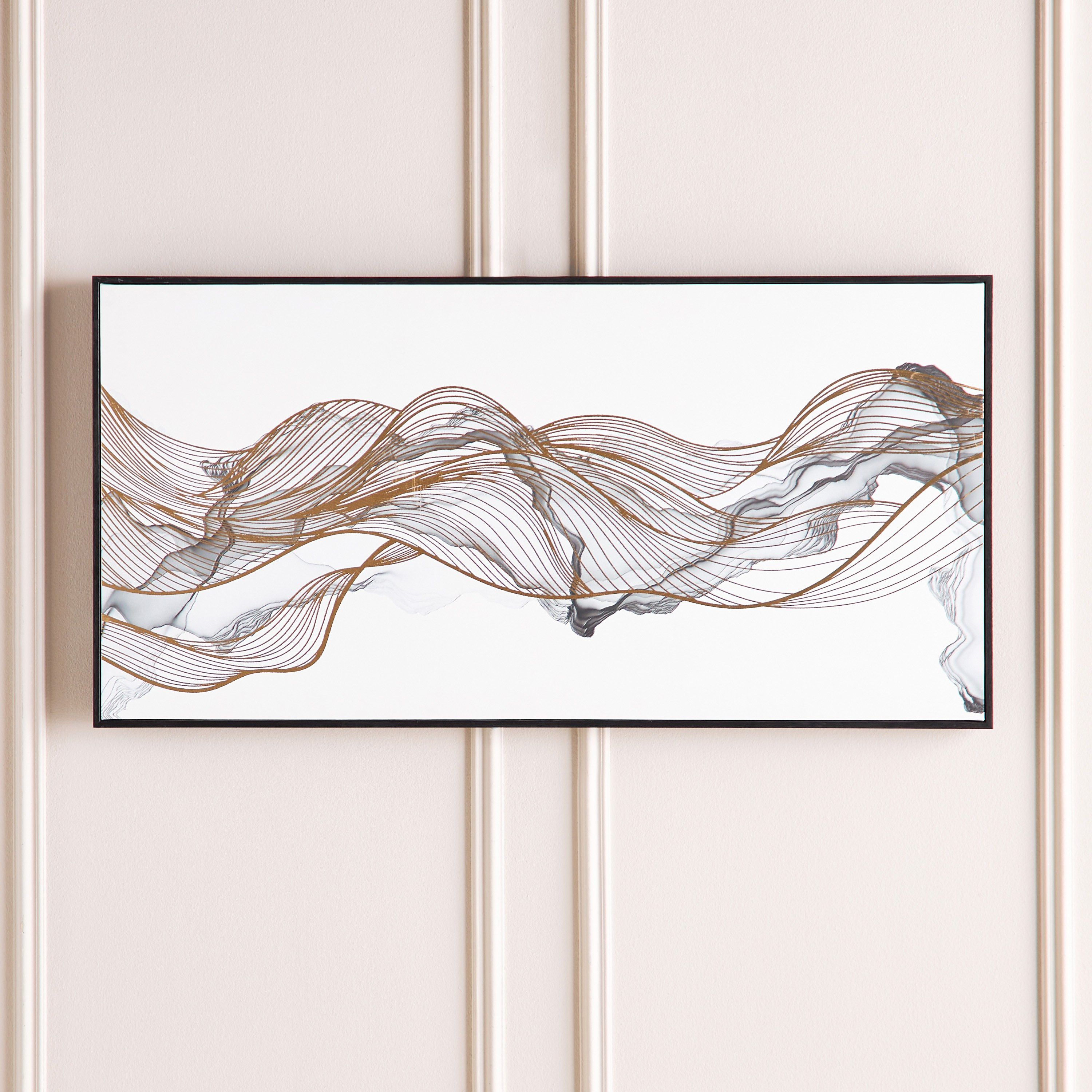 Minya Framed Canvas Wall Art - 120x60 cm-household-walldecorandmirrors-wallart-image-1