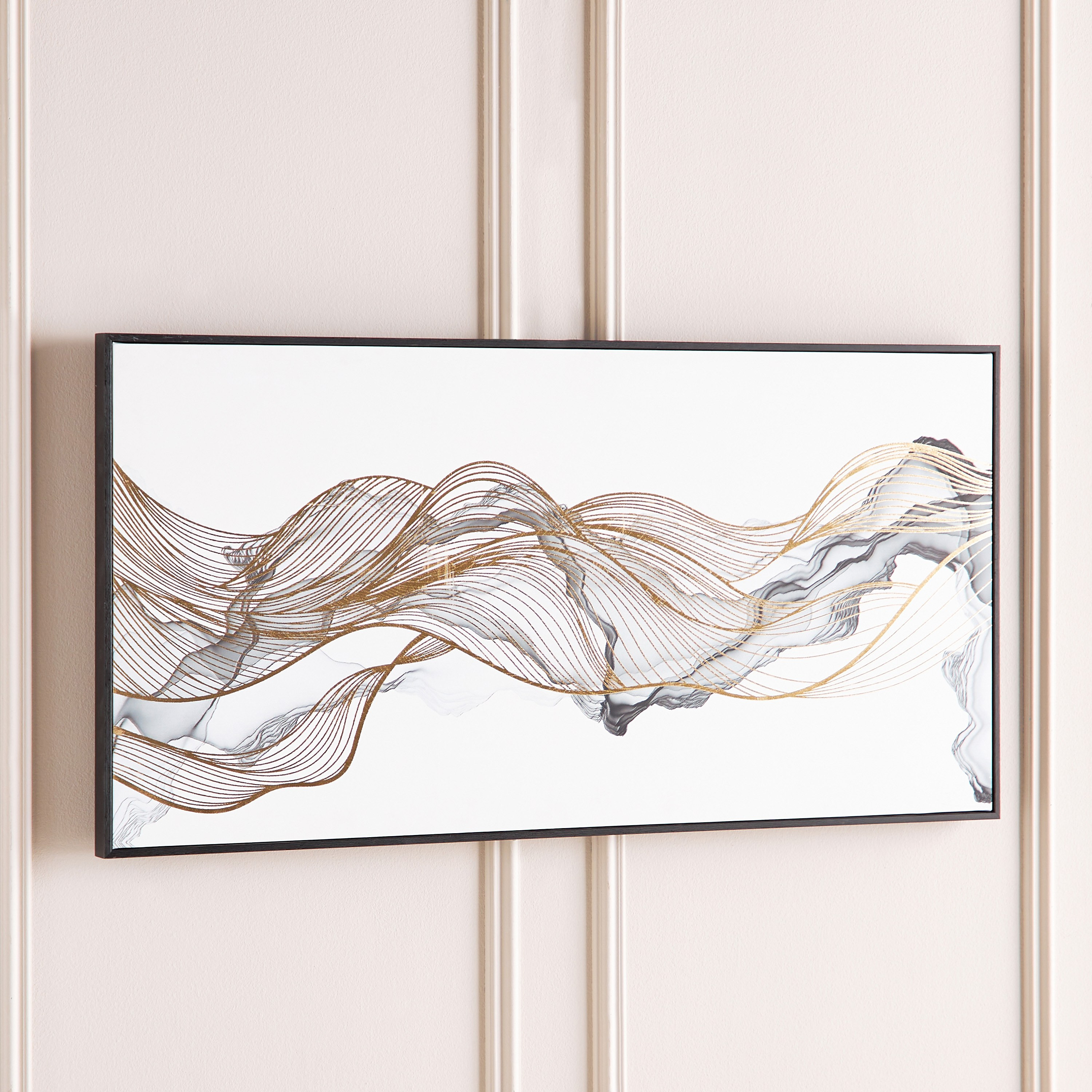 Minya Framed Canvas Wall Art - 120x60 cm-household-walldecorandmirrors-wallart-image-2