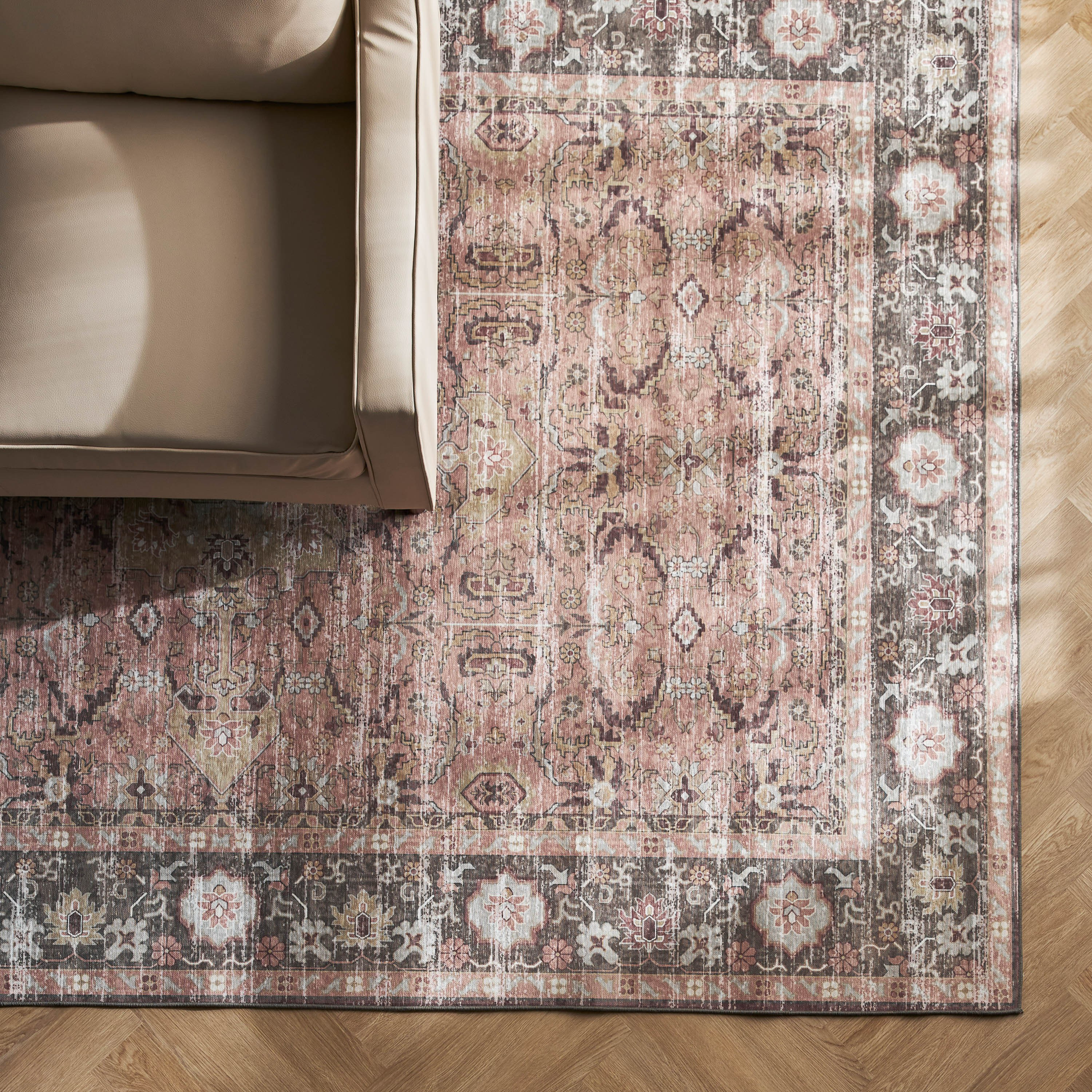 Suzzani Chenille Rug - 200x290 cm-household-rugsandcarpets-rugs-image-1