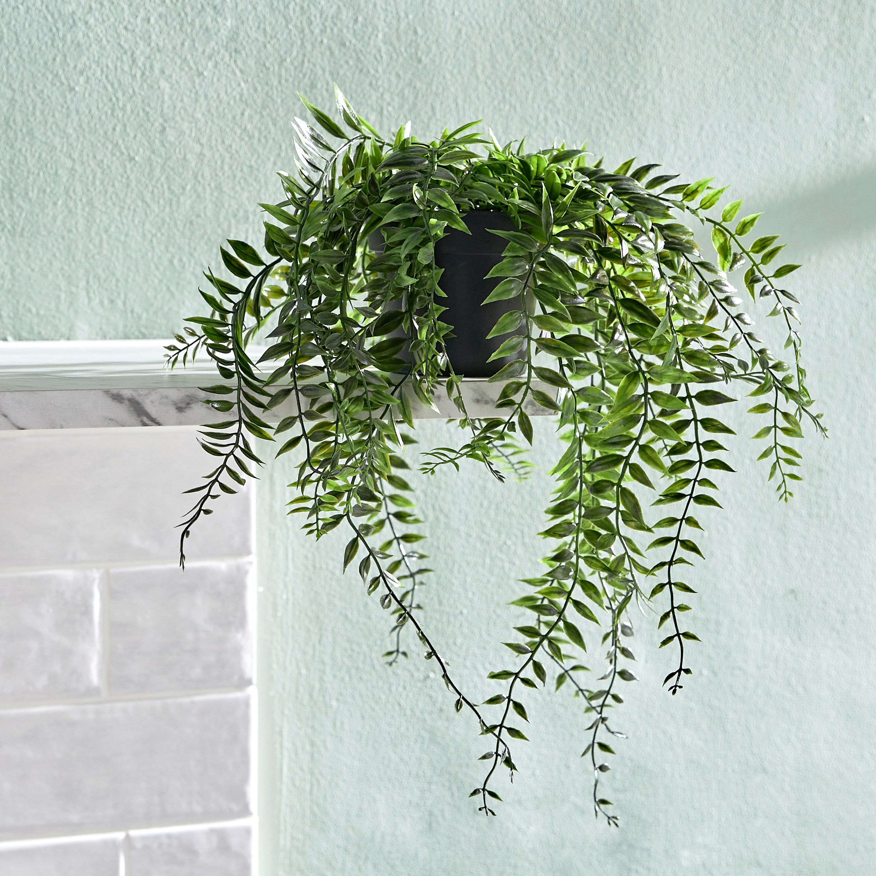 Spider Leaves in Pot - 58 cm-household-gardenandoutdoor-artificialplants-pottedplants-image-1