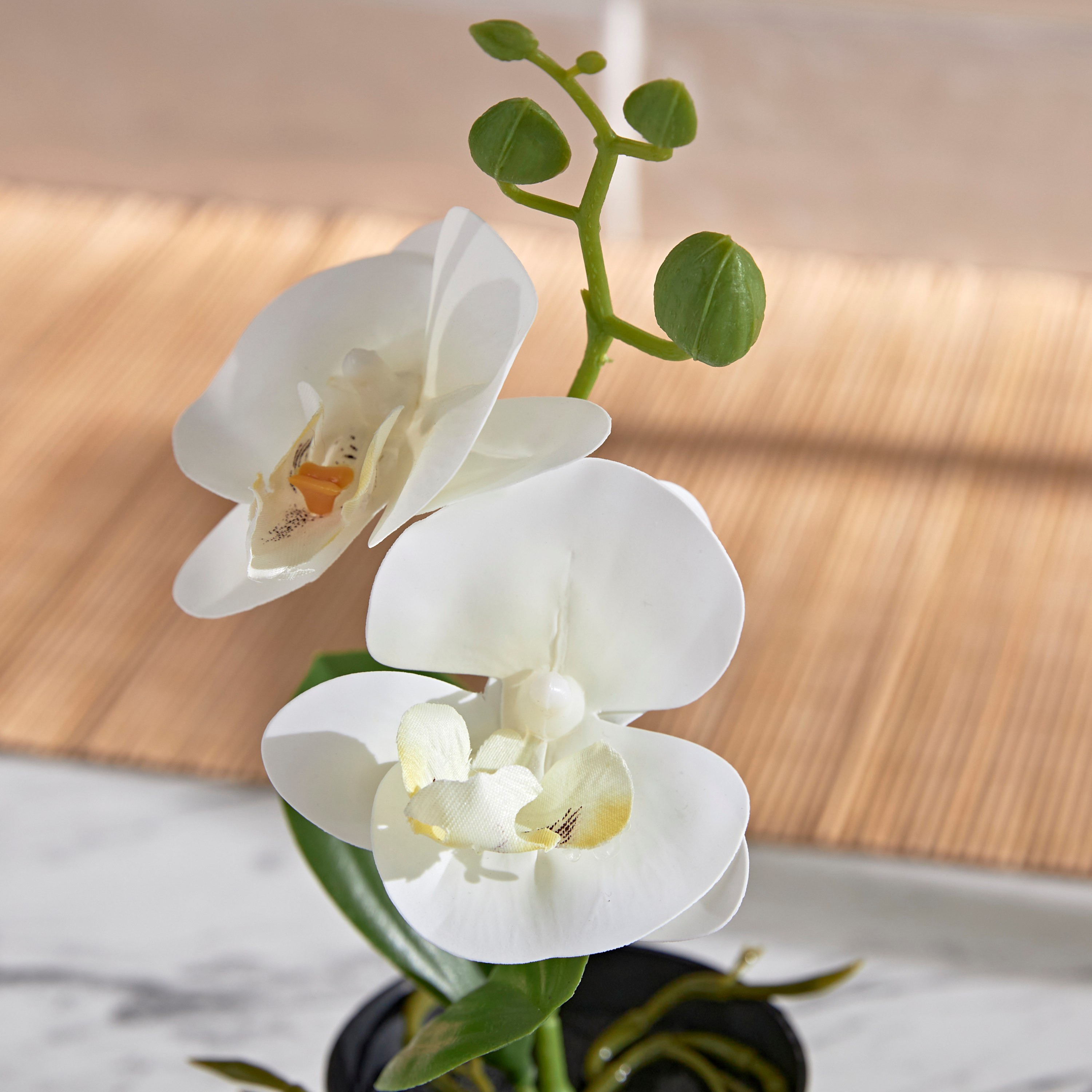 Orchid in Pot - 25 cm-household-gardenandoutdoor-artificialflowersandplants-flowers-image-2