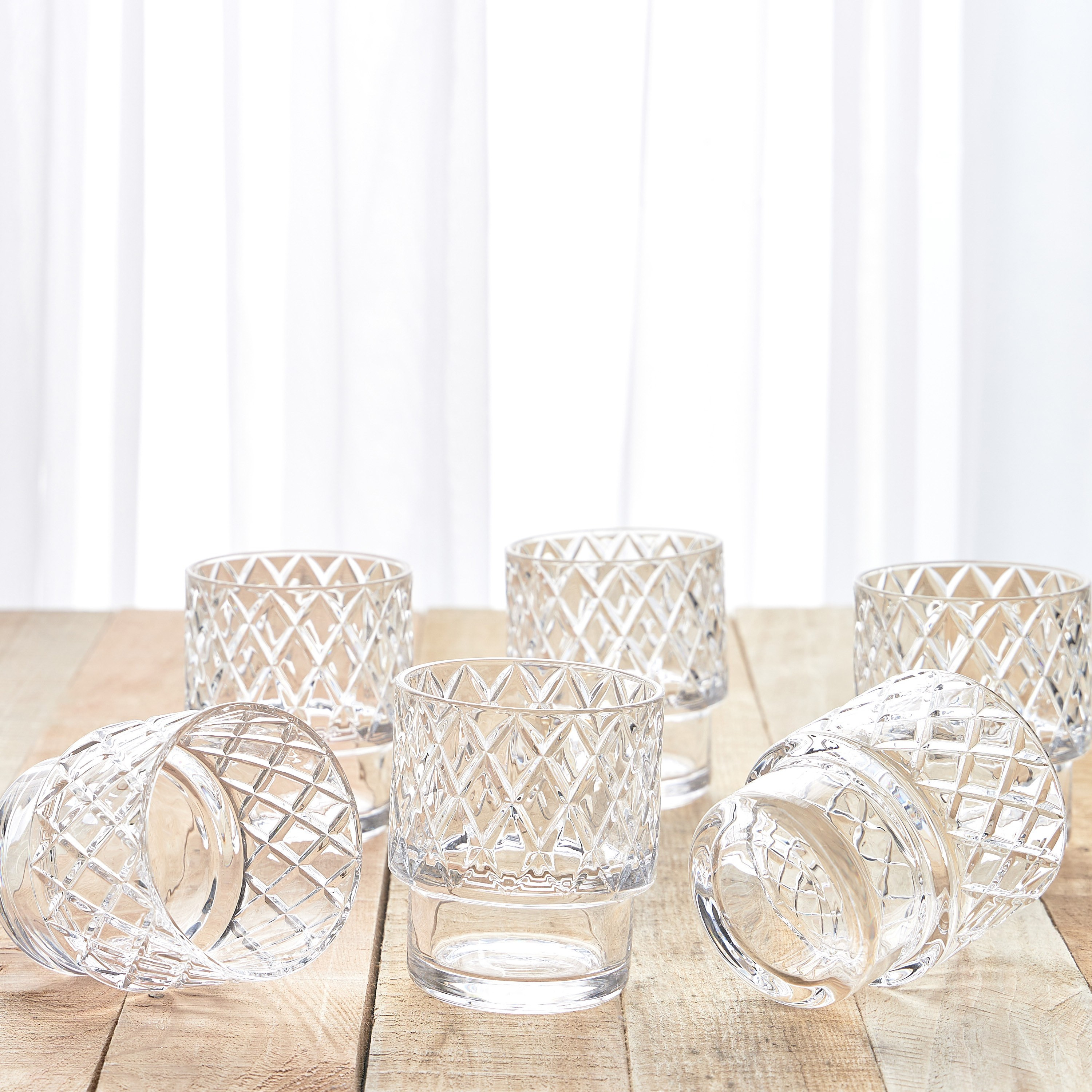 Malika 6-Piece Glass Set - 345 ml-household-dining-glassware-drinkingglasses-image-2
