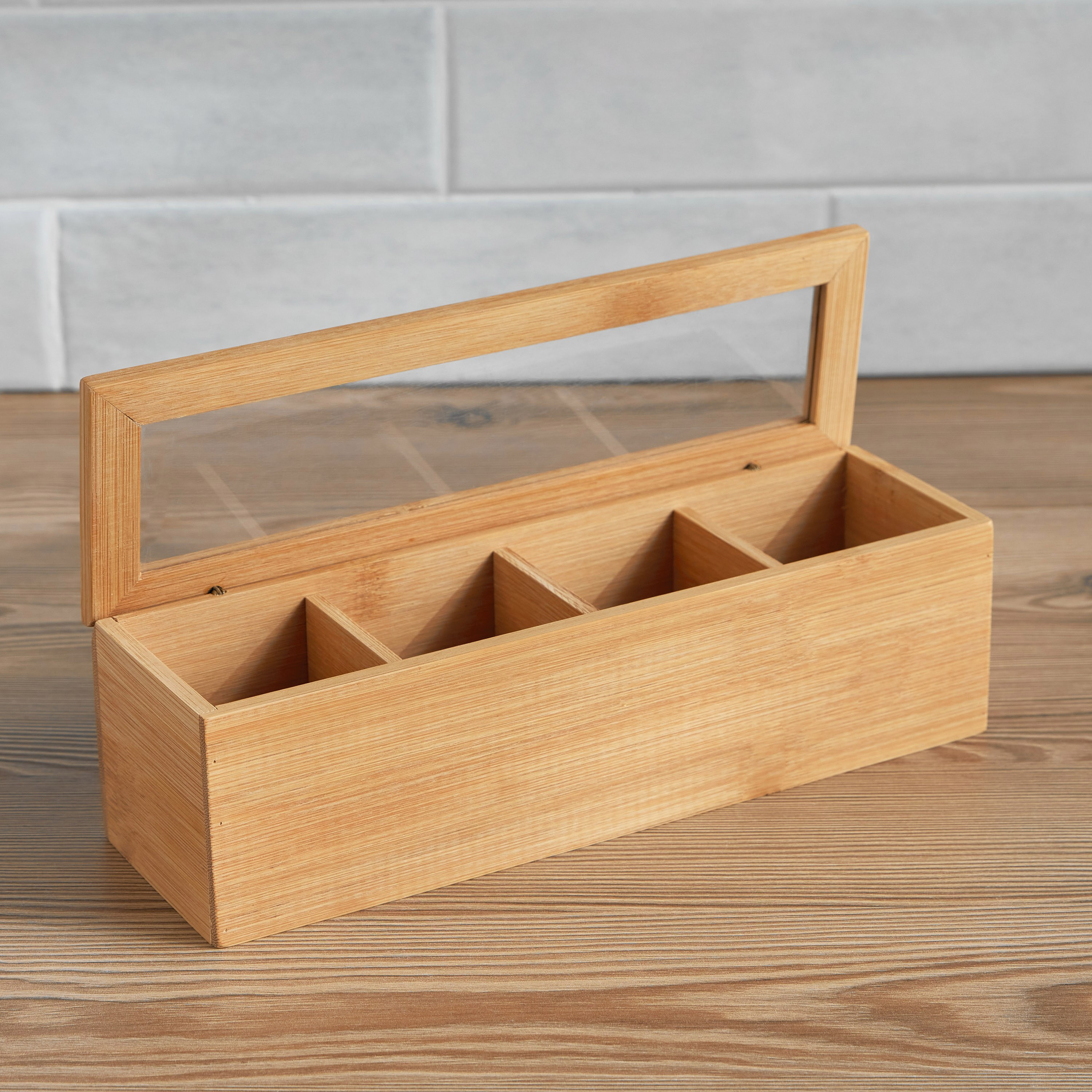 Boricha Bamboo Tea Bag Box-household-kitchen-foodstorage-pantryandstorage-image-2
