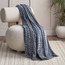 Marengo Herringbone Flannel Blanket - 150x200 cm-household-bedding-blankets-image-1