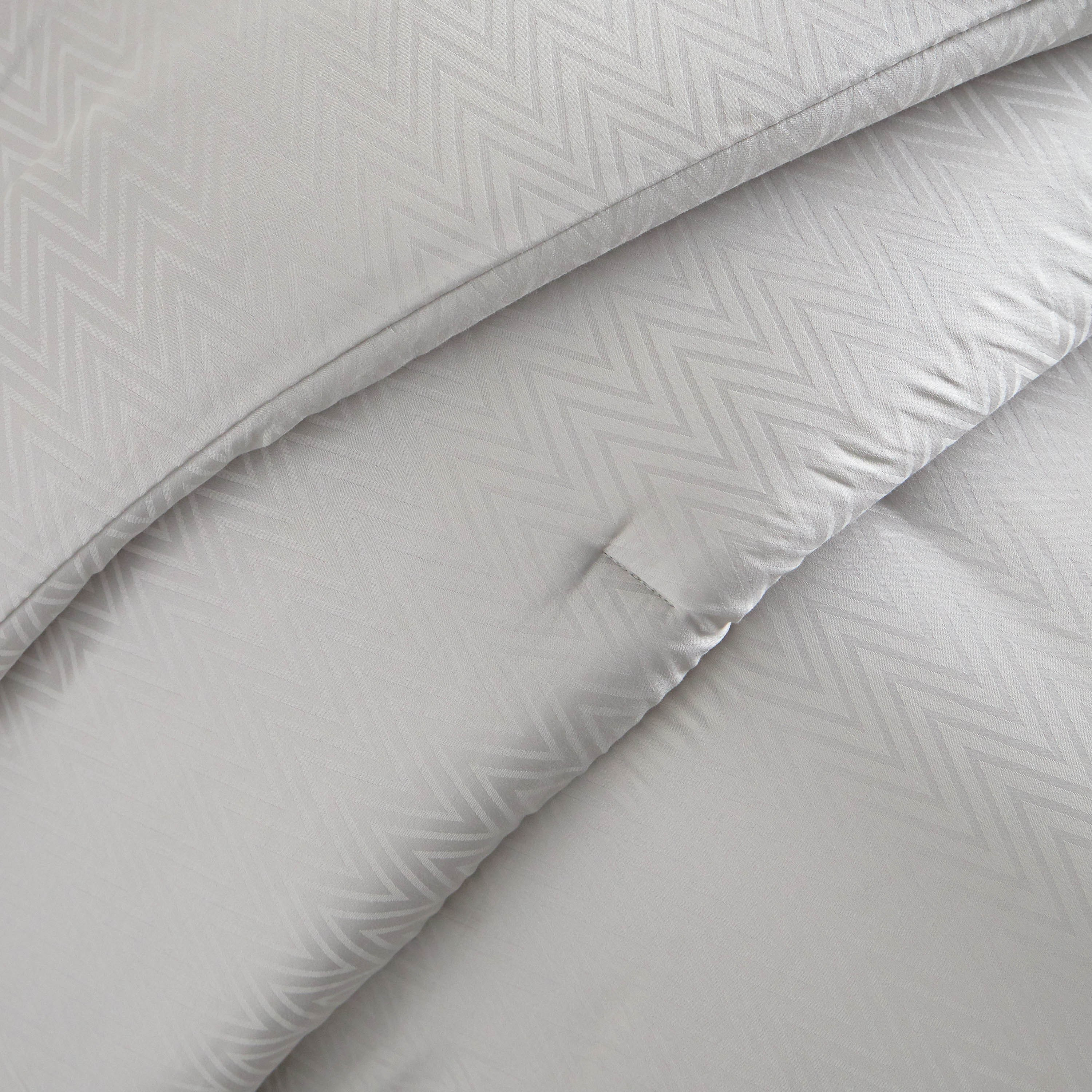 طقم لحاف سوبر كينج 3 قطع جاكار ستان بعدد خيوط 300 قطن خيزران - أسبين - 250x260 سم-household-bedding-comfortersandbedspreads-comforters-image-12
