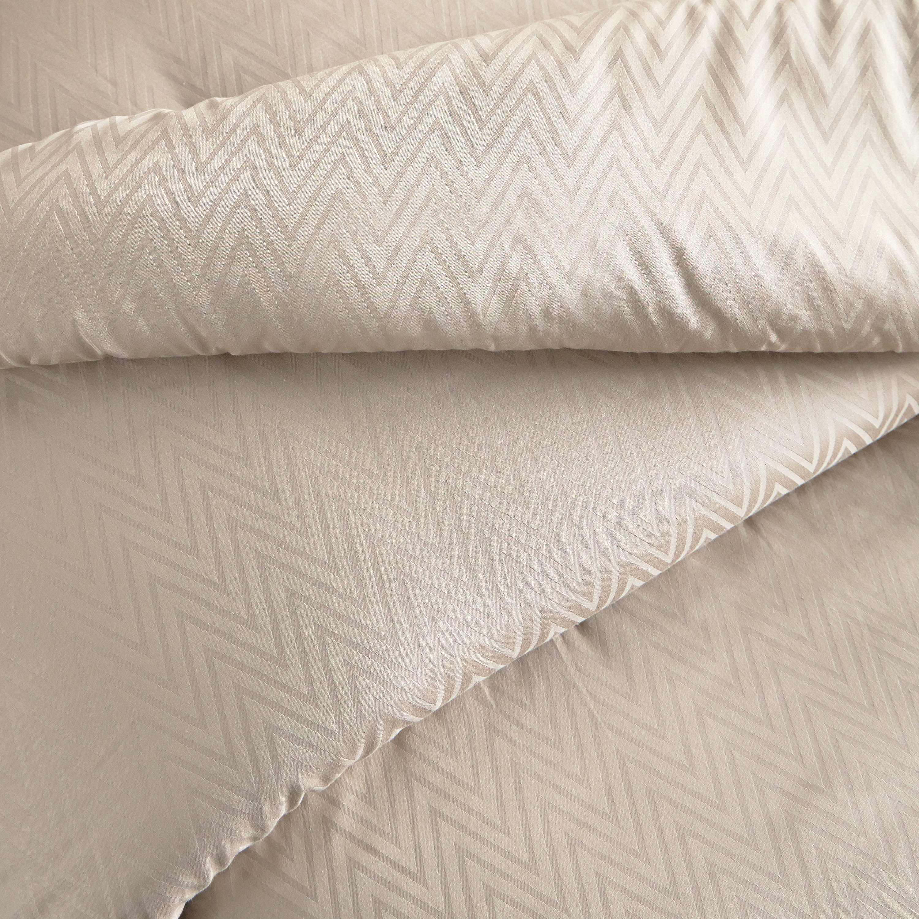 طقم لحاف كوين 3 قطع بعدد خيوط 300 ستان جاكار قطن خيزران - أسبين - 200x240 سم-household-bedding-comfortersandbedspreads-comforters-image-4