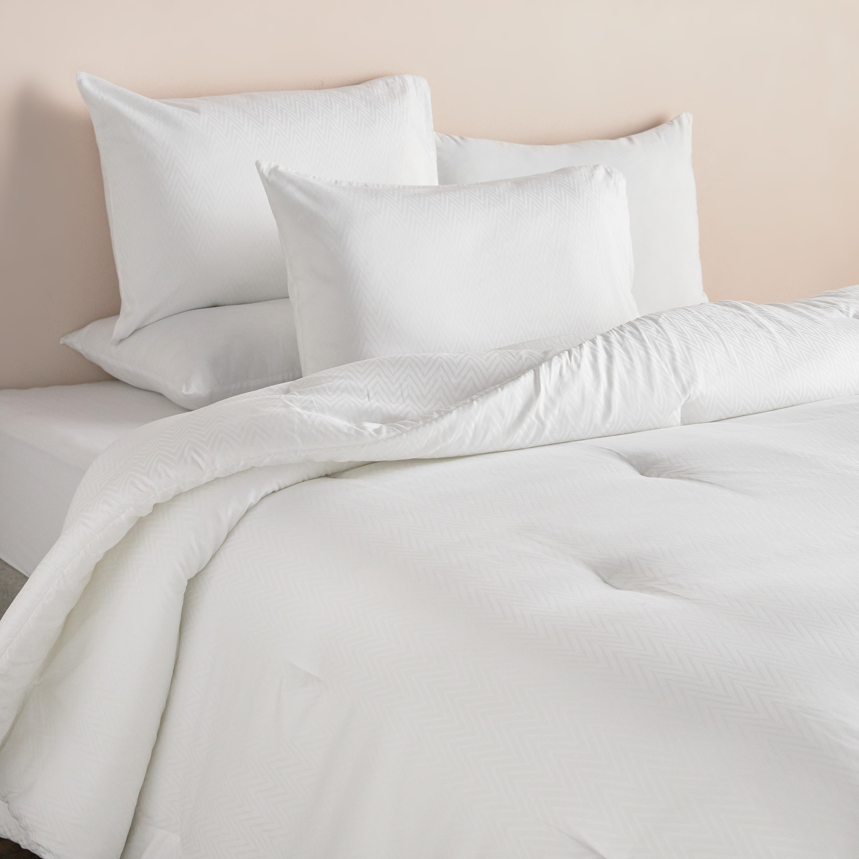 طقم لحاف كوين 3 قطع بعدد خيوط 300 ستان جاكار قطن خيزران - أسبين - 200x240 سم-household-bedding-comfortersandbedspreads-comforters-image-13