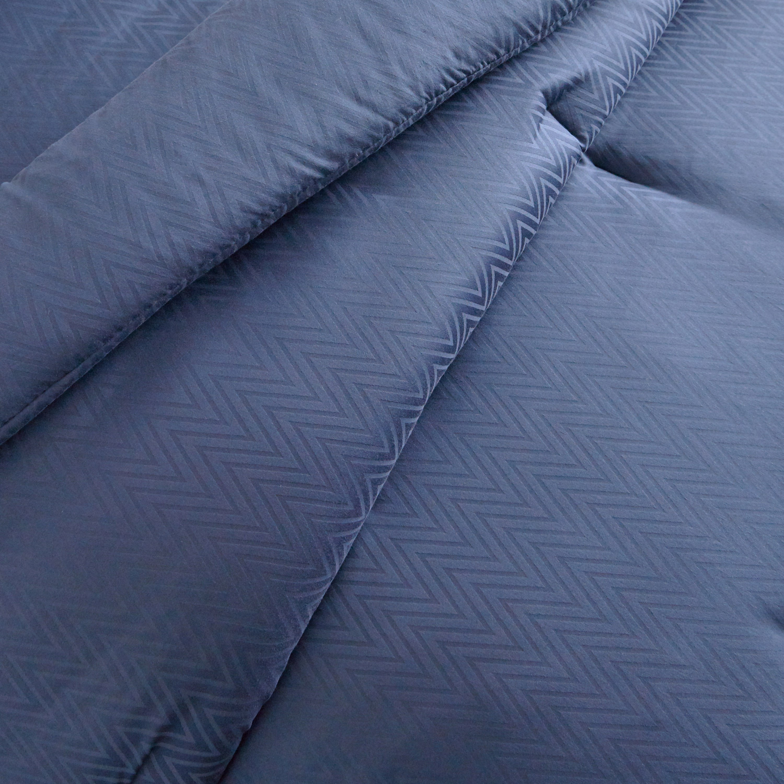 Aspen Cotton Bamboo Sateen Jacquard 300 Thread Count 3-Piece Full Comforter Set - 160x240 cm-household-bedding-comfortersandbedspreads-comforters-image-3