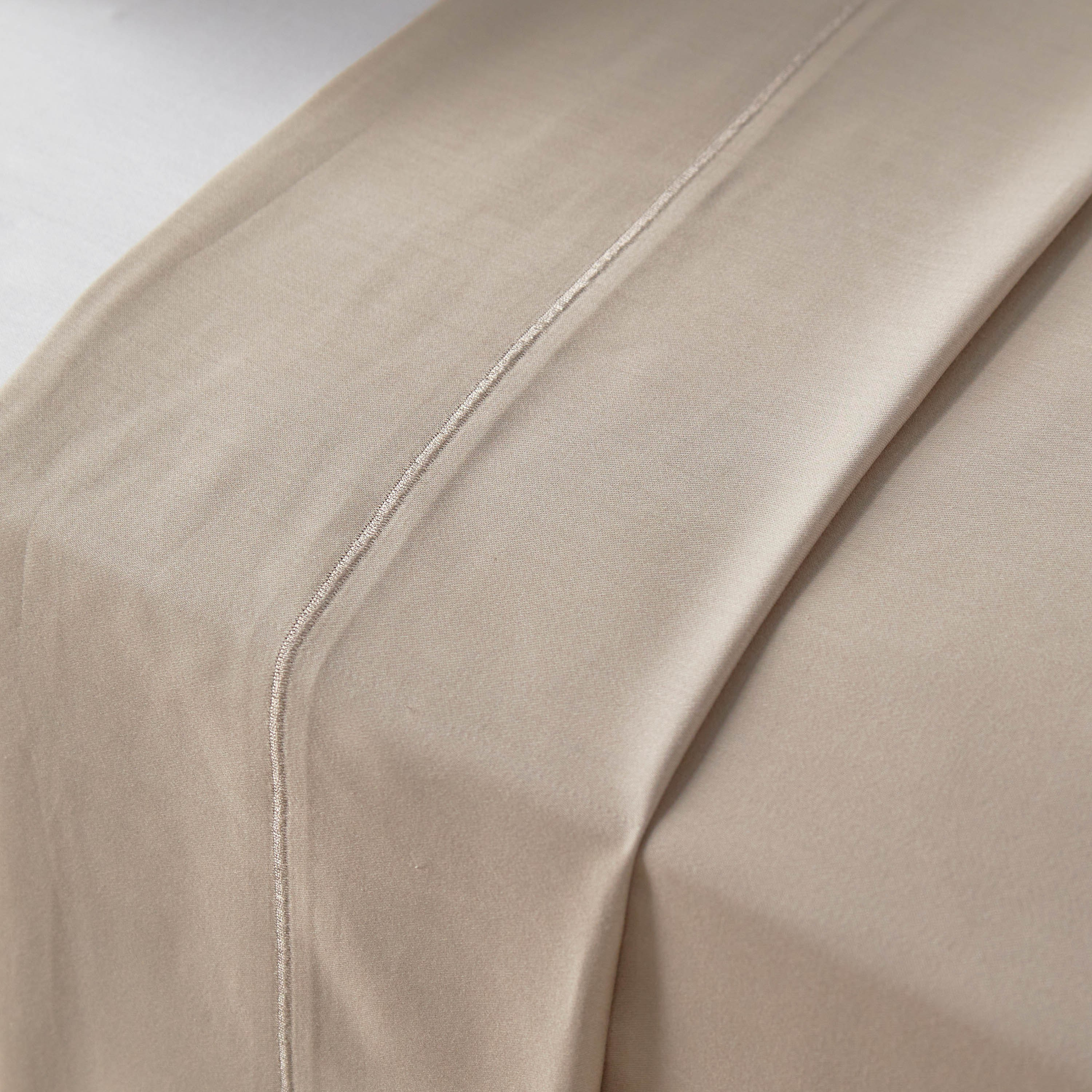 Aspen Cotton Bamboo Sateen 300 Thread Count Super King Flat Sheet - 260x270 cm-household-bedding-sheetsandpillowcases-flatsheets-image-2