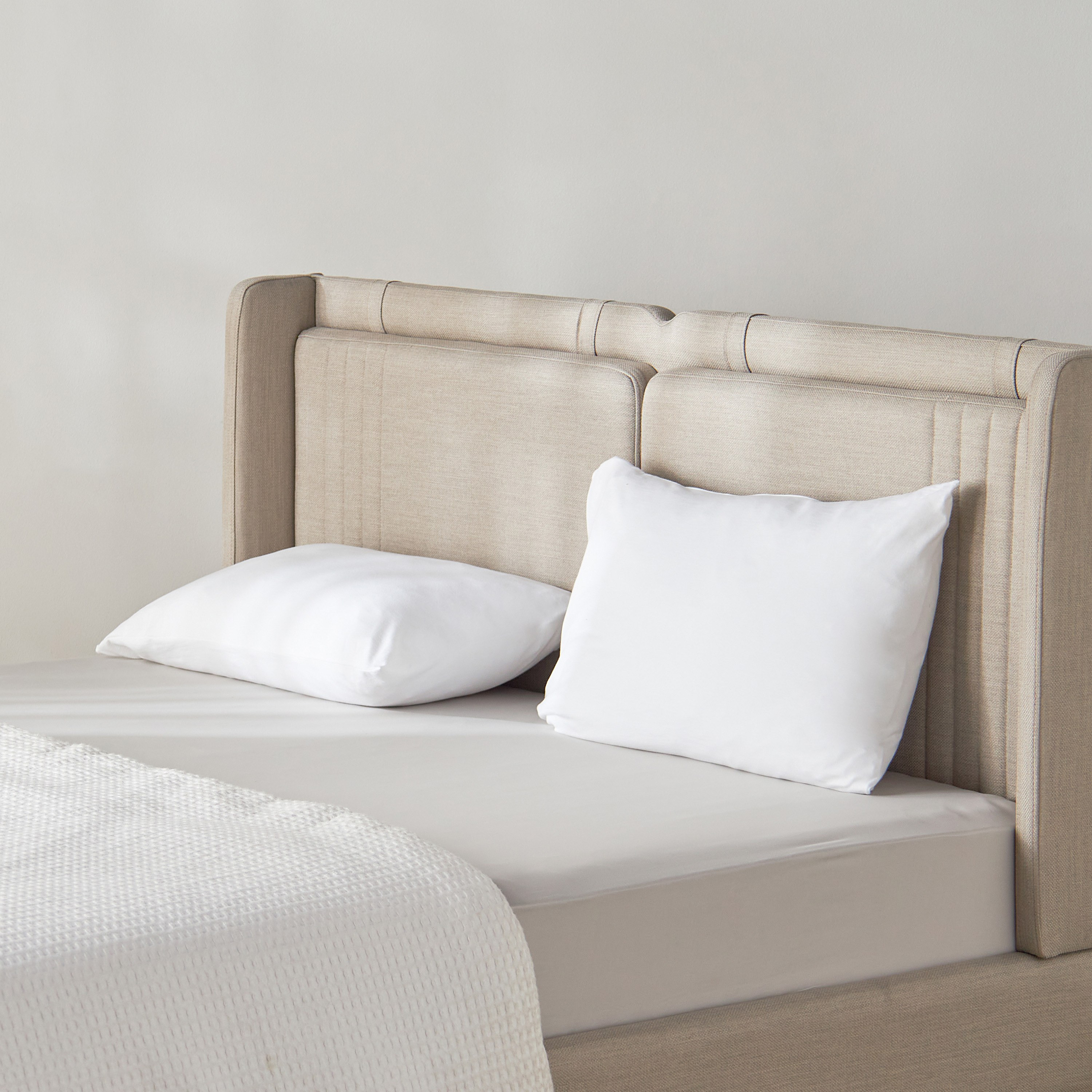 Aspen Cotton Bamboo Sateen 300 Thread Count Queen Fitted Sheet - 160x200 cm-household-bedding-sheetsandpillowcases-fittedsheets-image-3
