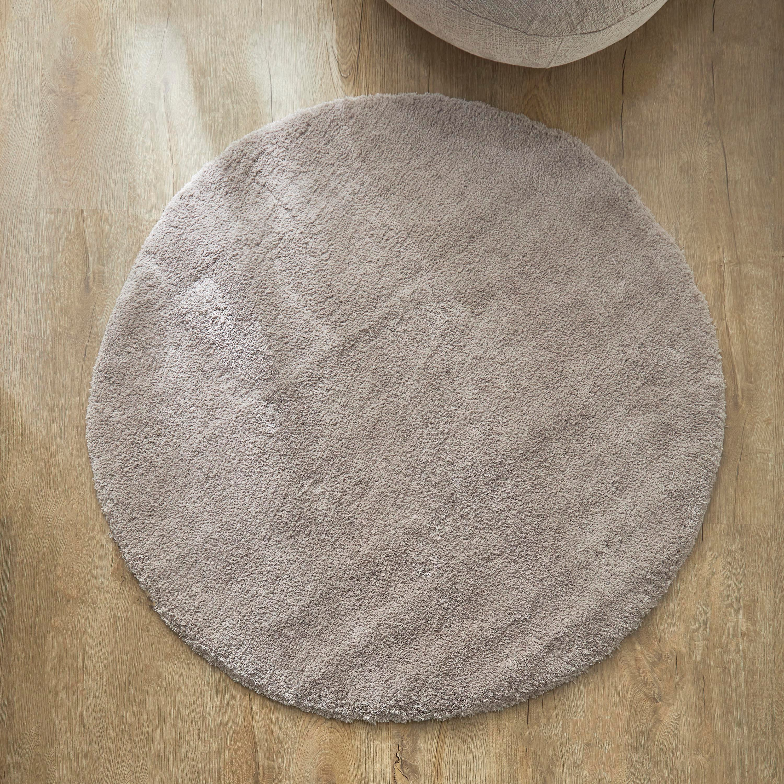 Viva Velvet Shaggy Rug - 120 cm-household-rugsandcarpets-rugs-image-1