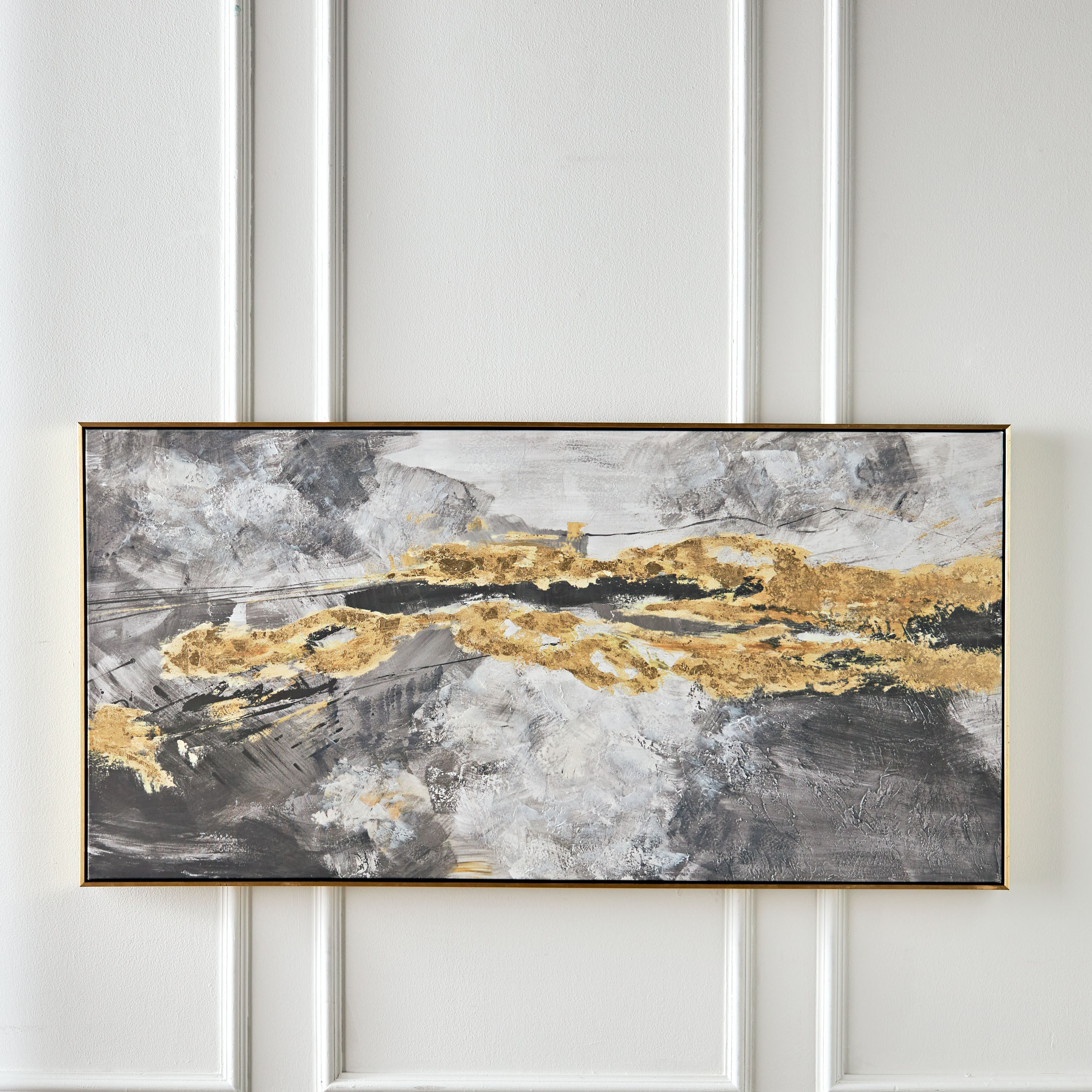 Gael Framed Canvas Wall Art - 140x70 cm-household-walldecorandmirrors-wallart-image-1
