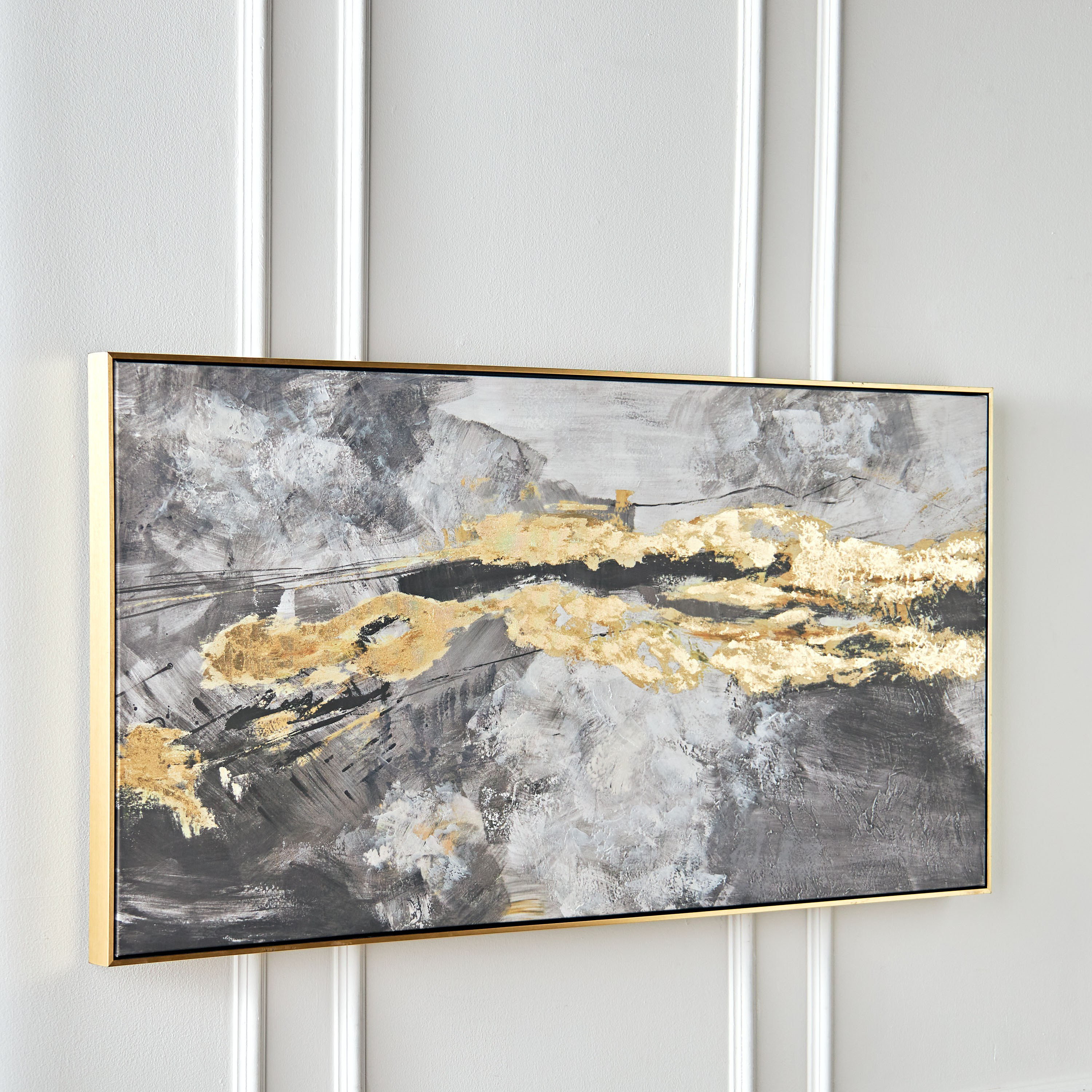 Gael Framed Canvas Wall Art - 140x70 cm-household-walldecorandmirrors-wallart-image-2