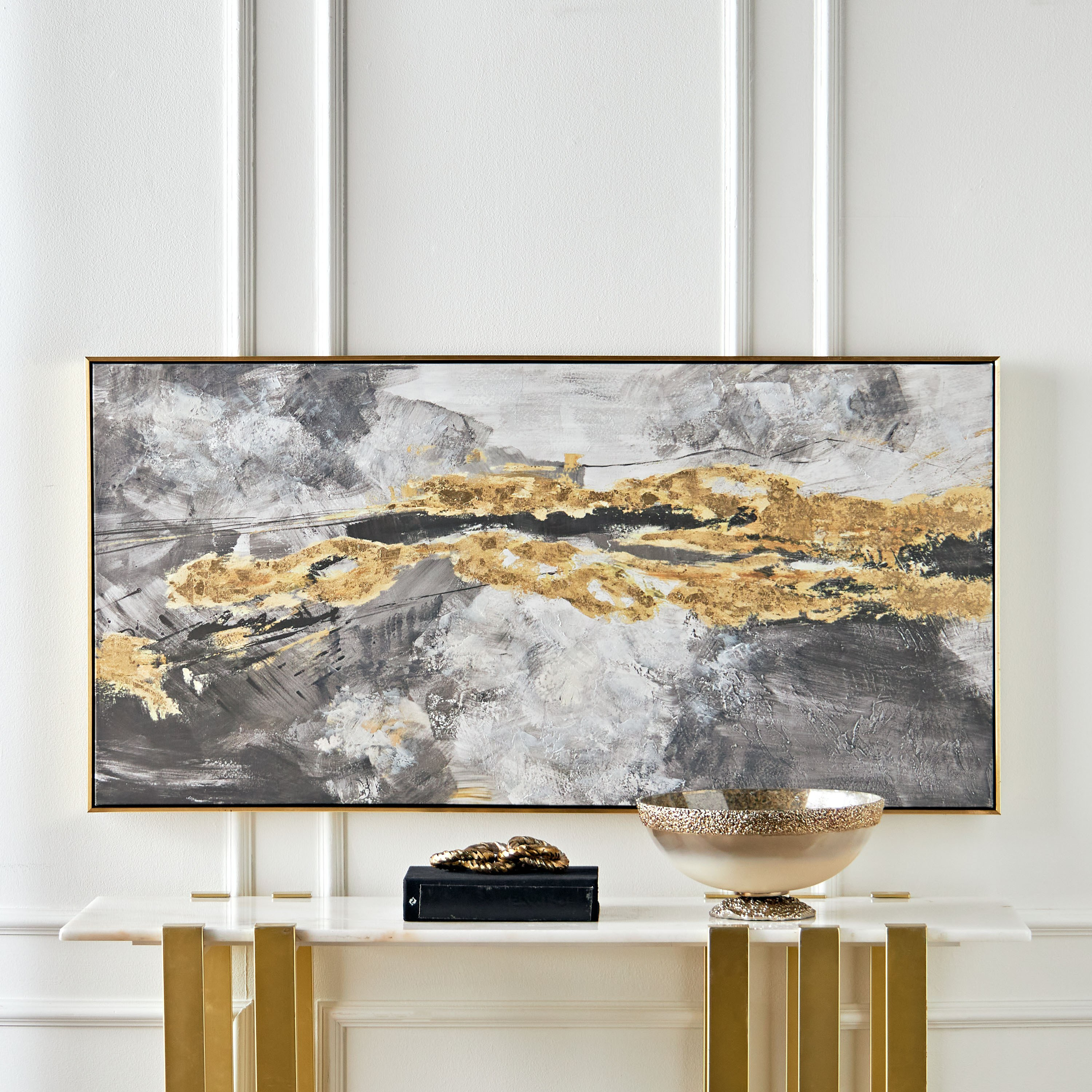 Gael Framed Canvas Wall Art - 140x70 cm-household-walldecorandmirrors-wallart-image-4