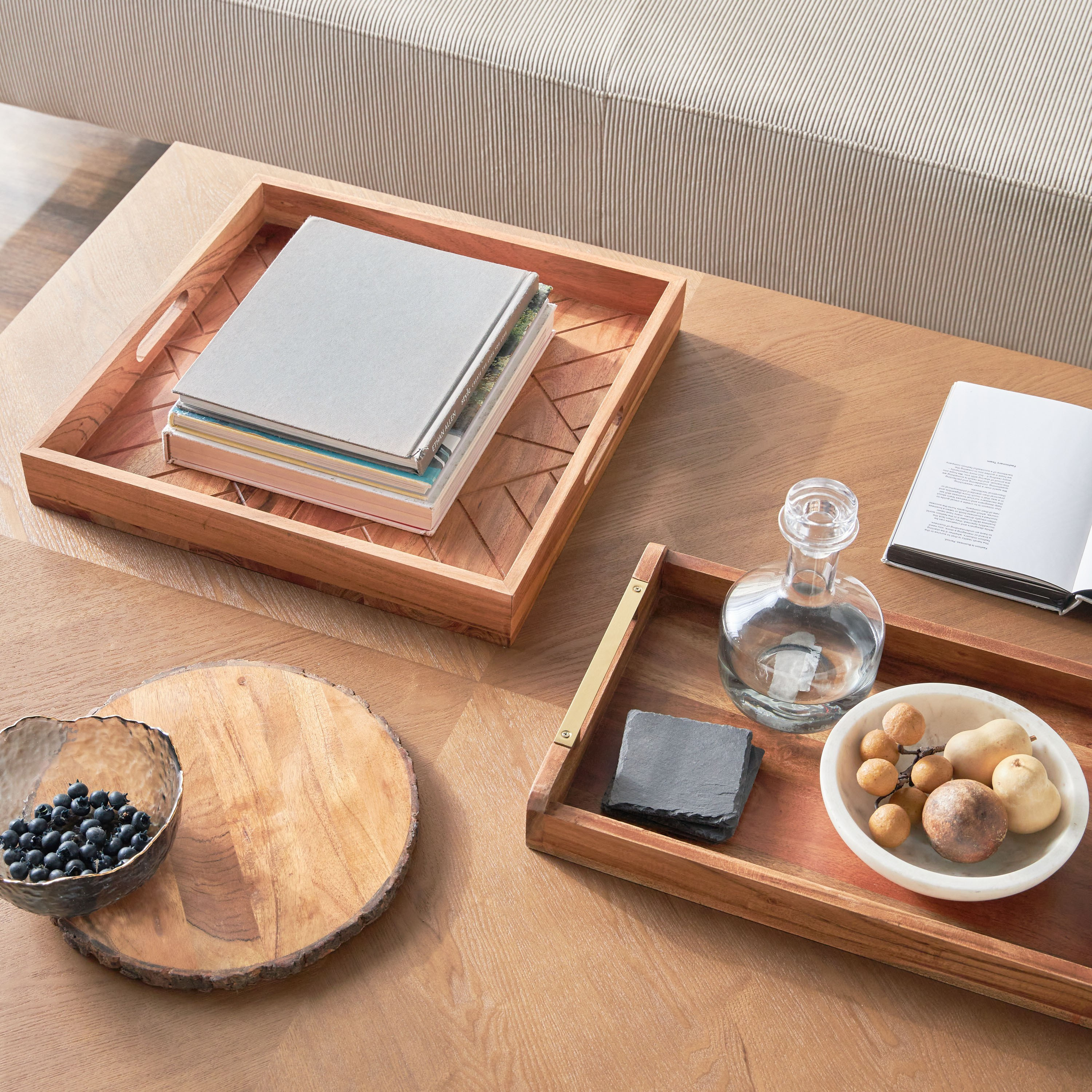 Nomads Majilis Acacia Wood Serving Tray-household-dining-serveware-servingtrays-image-3
