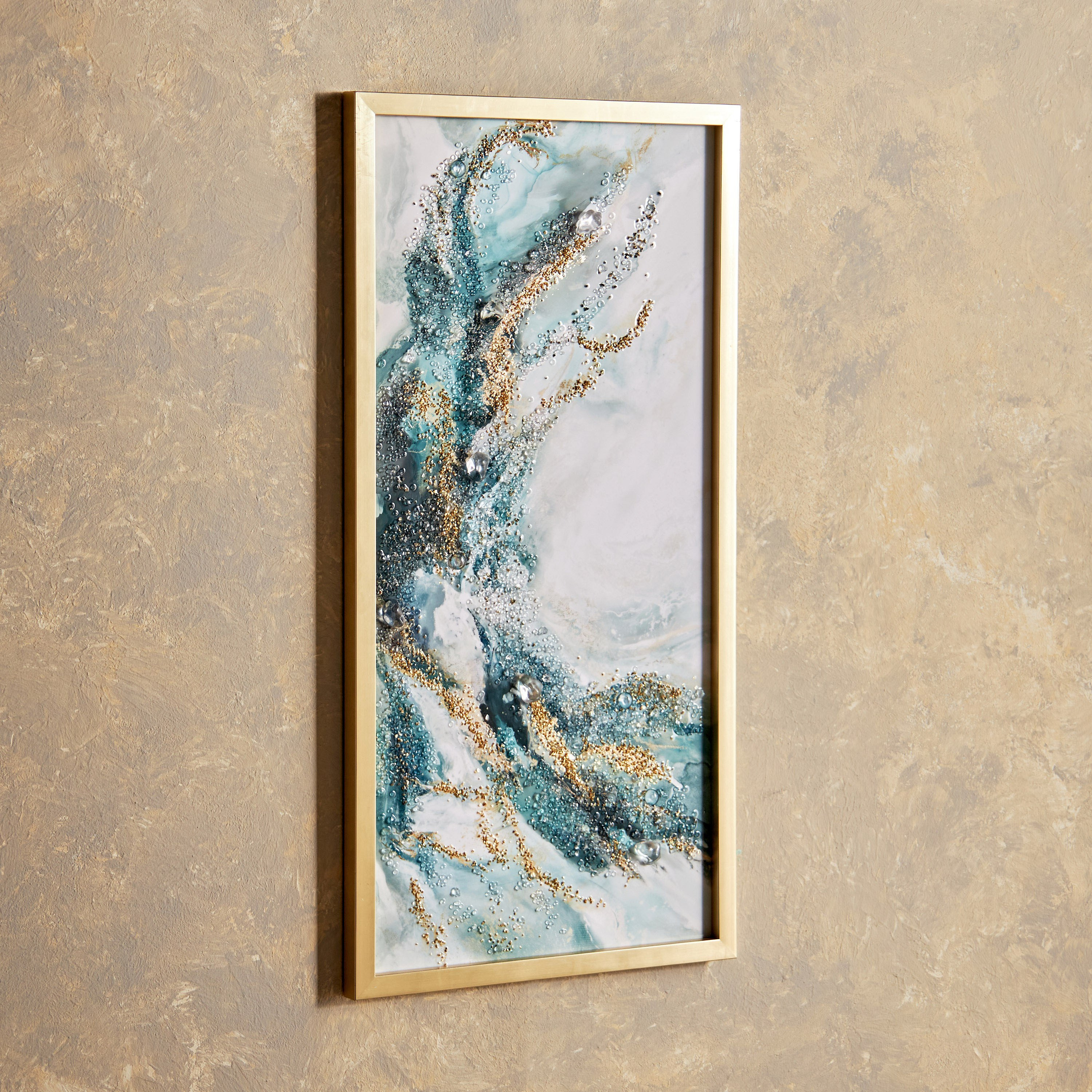 Purpose Jewelled Framed Wall Art - 50x100 cm-household-walldecorandmirrors-wallart-image-2