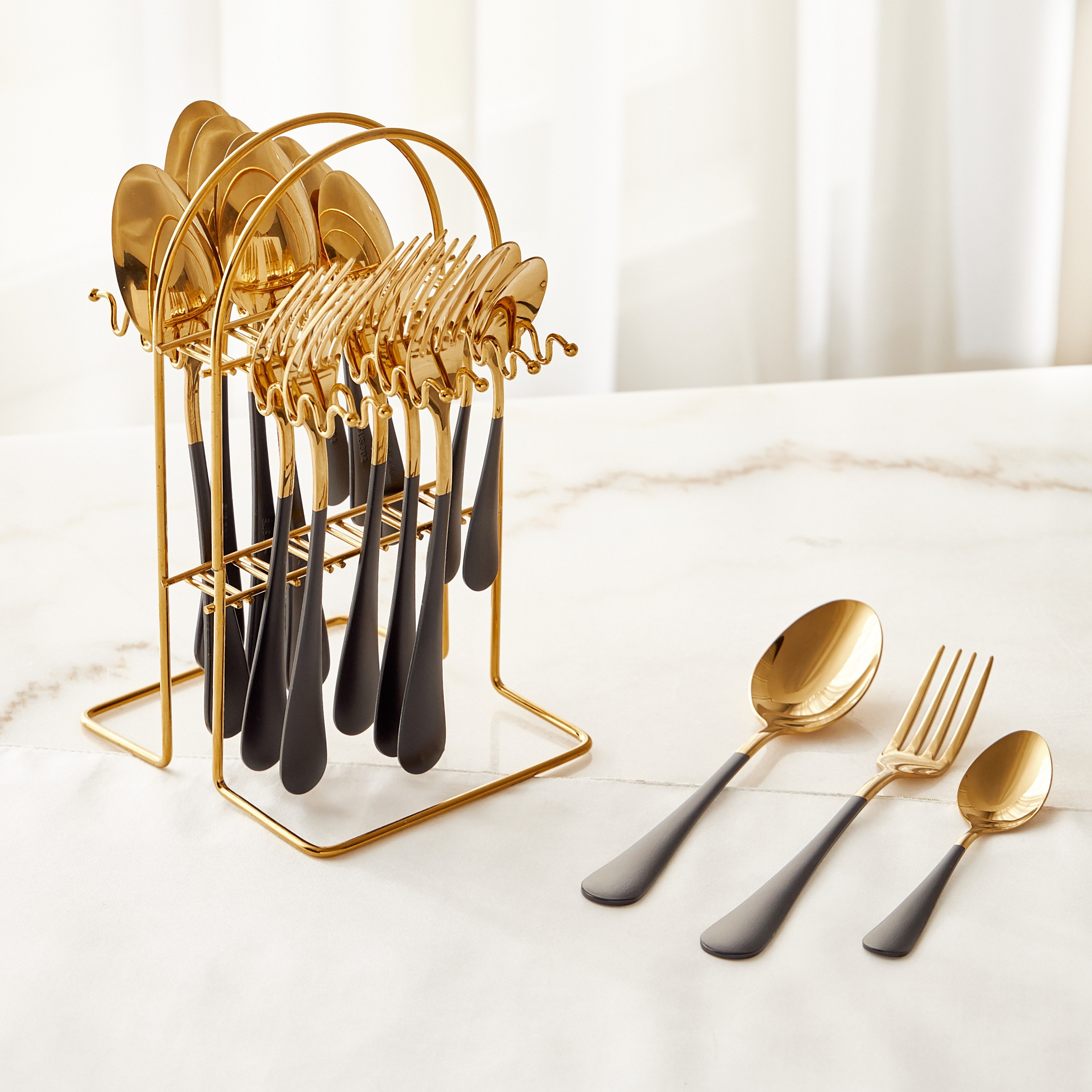 Oro 18-Piece Cutlery Set with Caddy-household-dining-cutlery-cutlerysets-image-1