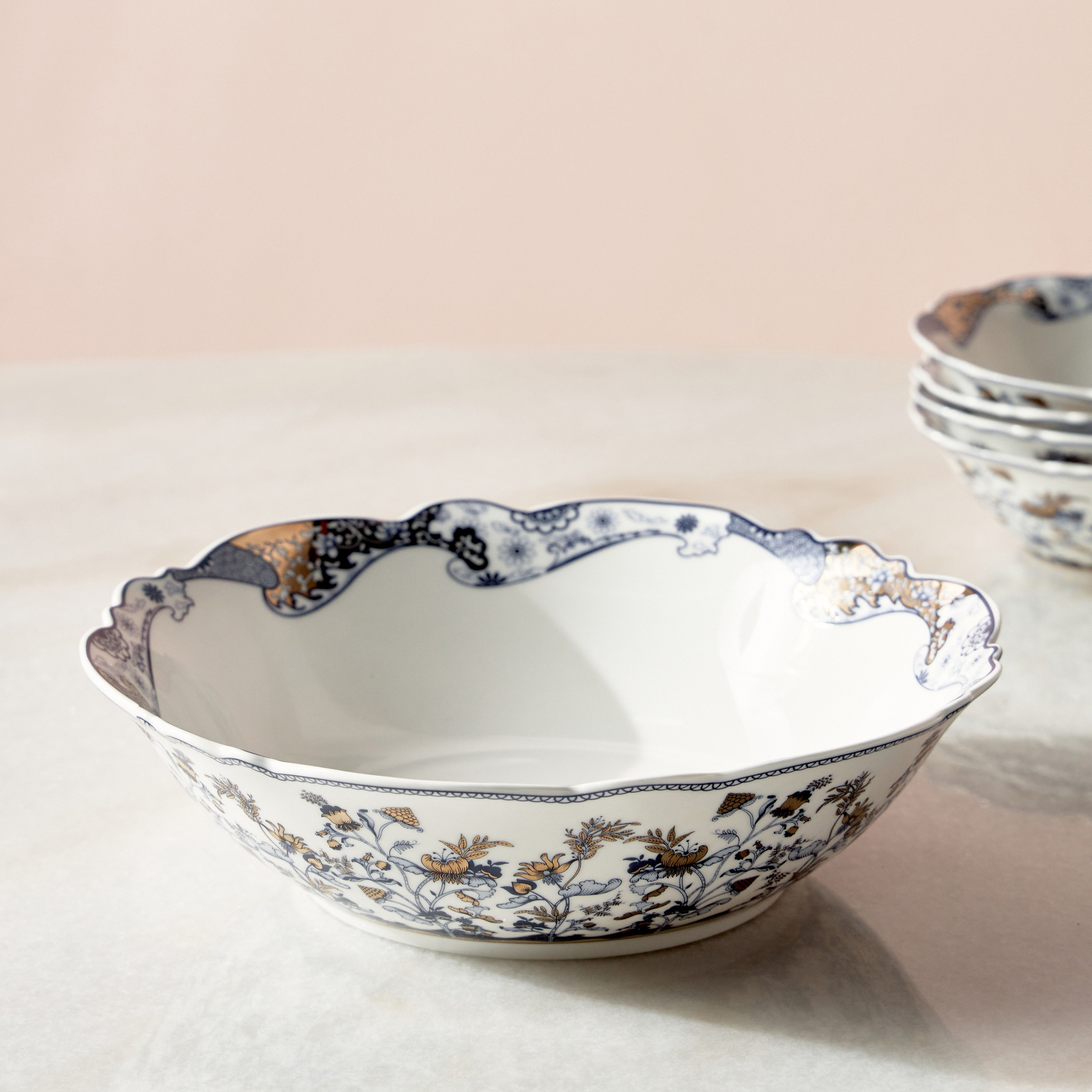 Bone china cheap serving bowl