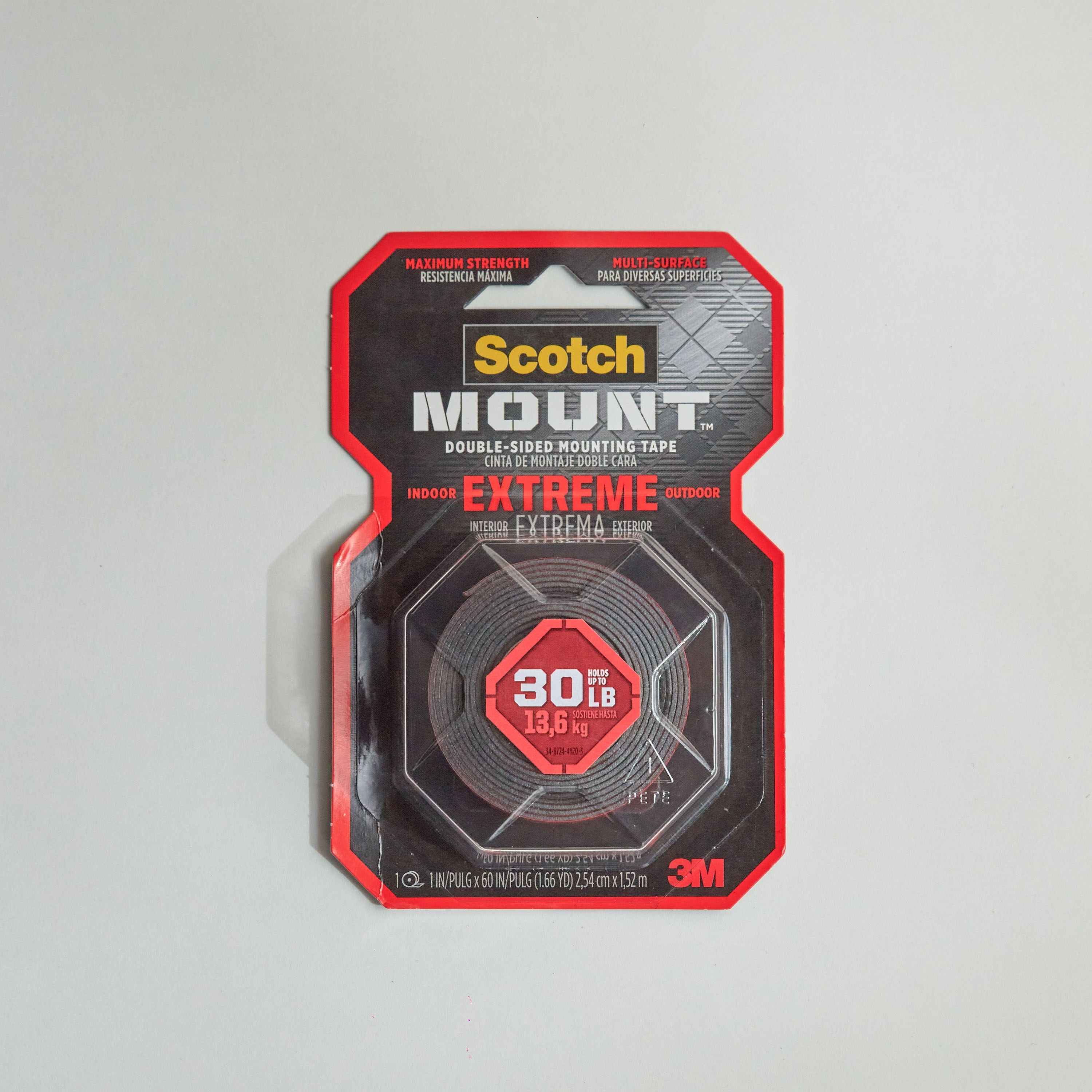 Scotch Extreme Strong Double-Sided Mounting Tape-household-walldecorandmirrors-wallaccessories-image-1