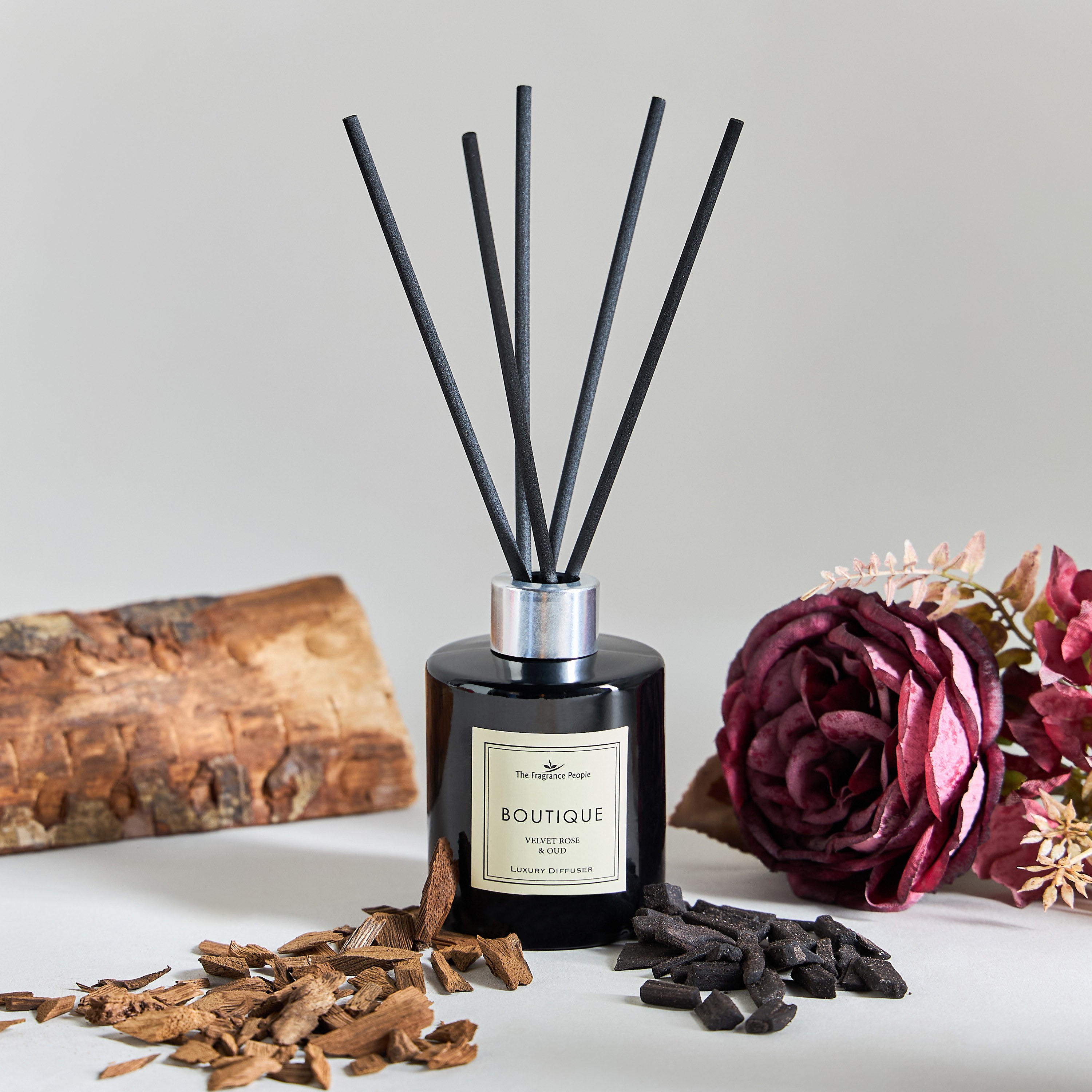 Shop Boutique Black Velvet Rose and Oud Reed Diffuser - 100 ml Online ...