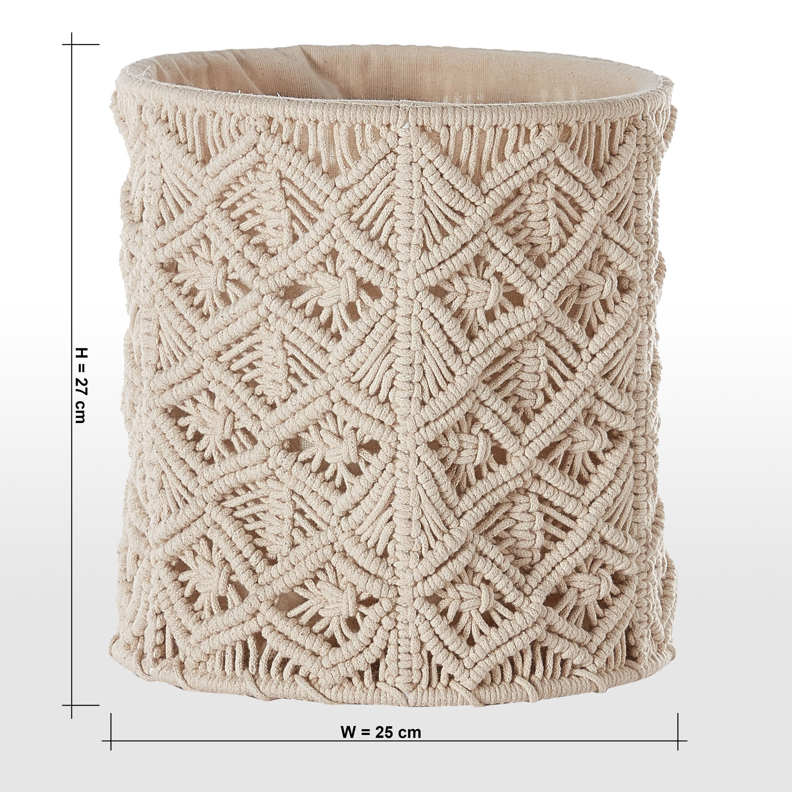 Macrame Storage Basket-household-storage-storagesolutions-storageboxesandbaskets-image-5