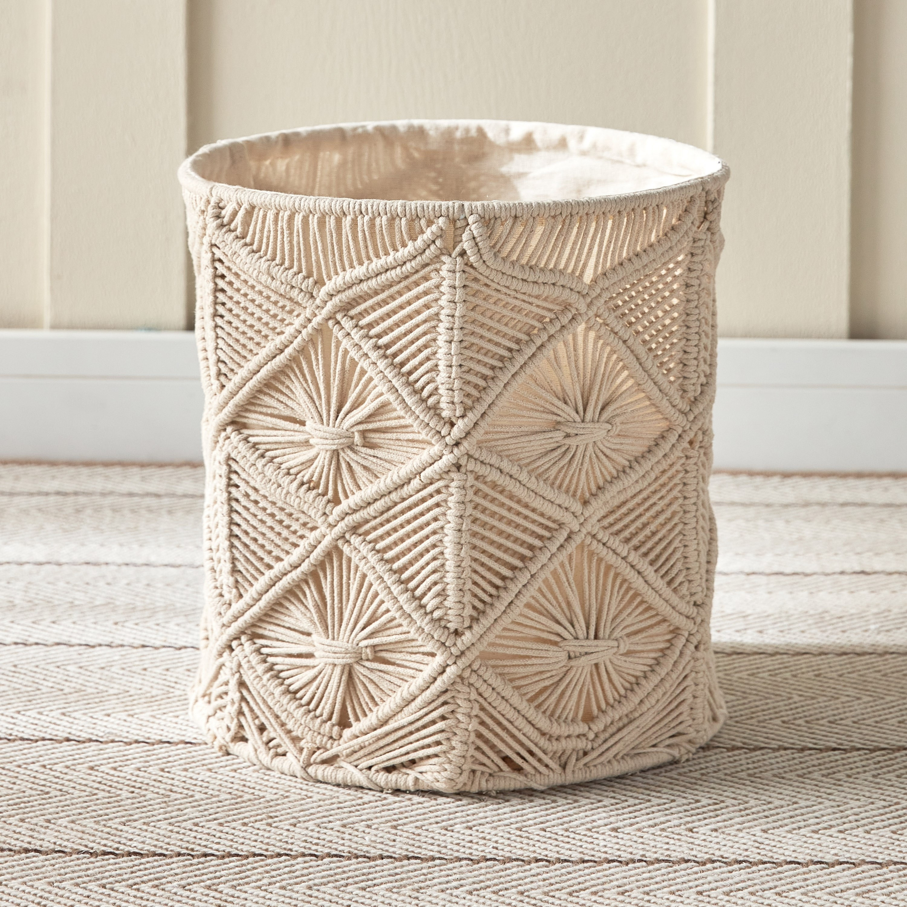 Macrame Storage Basket