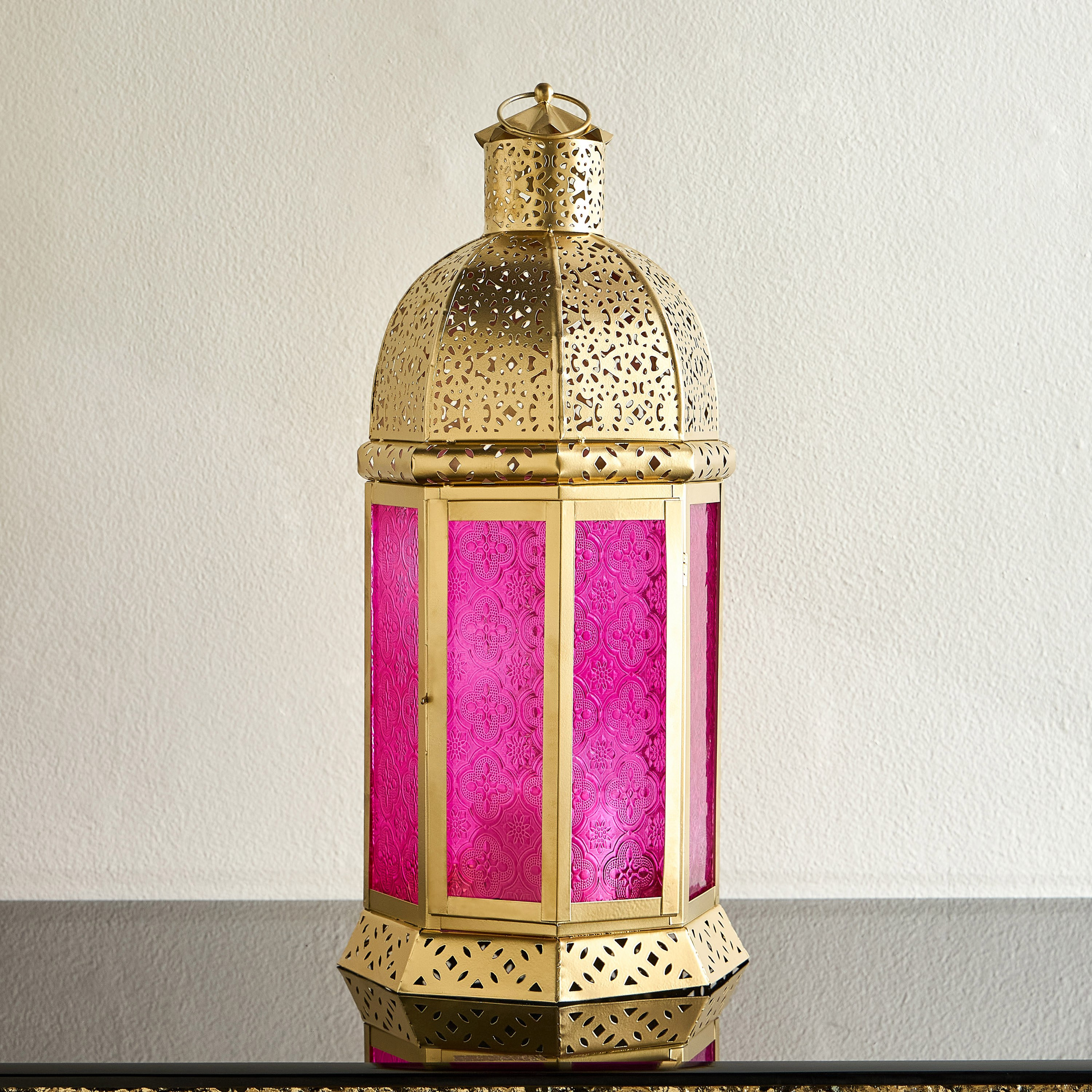 Hiba Metal Lantern - 49 cm-household-decor-candleholdersandlanterns-image-1