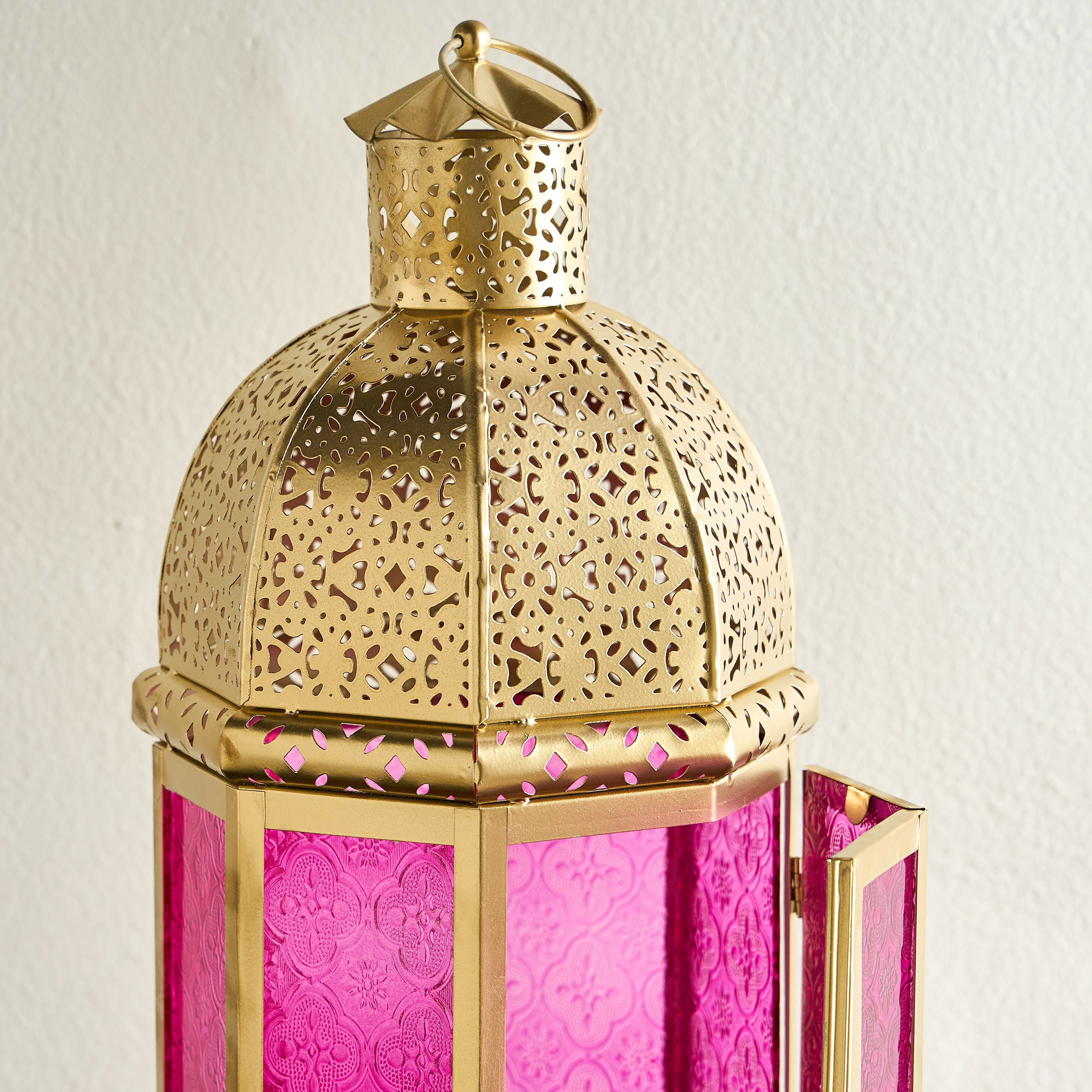 Hiba Metal Lantern - 49 cm-household-decor-candleholdersandlanterns-image-4