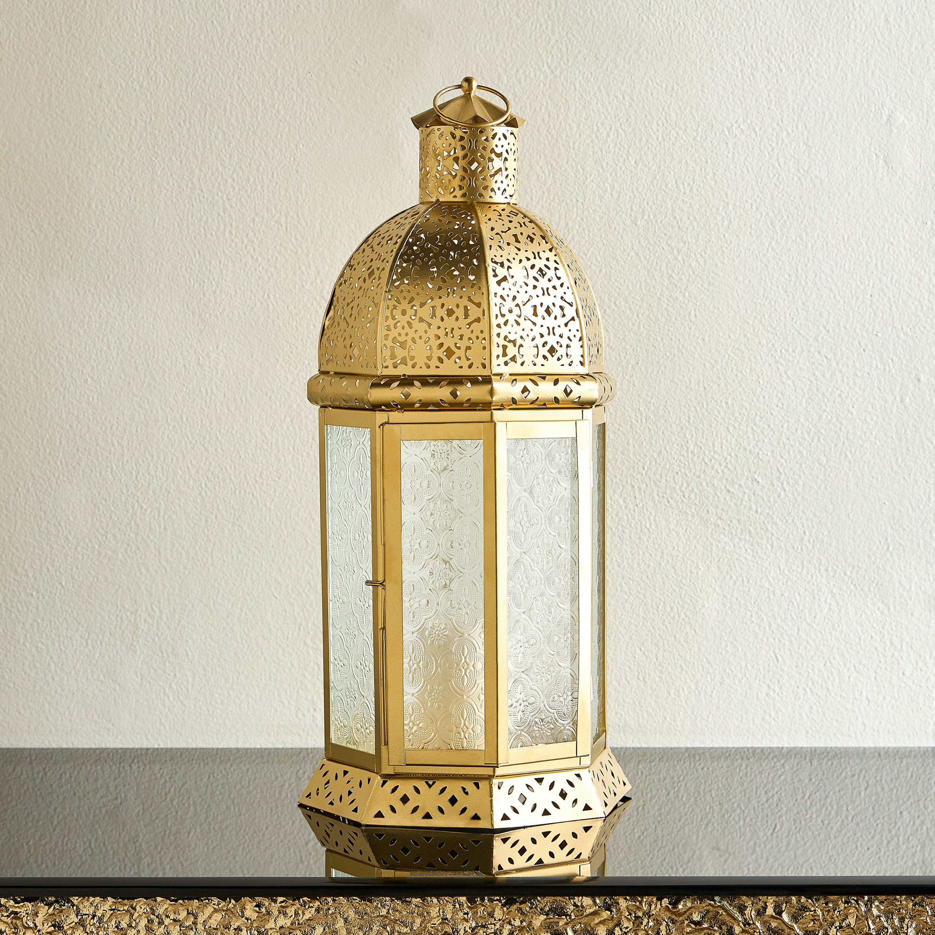 Hiba Metal Lantern - 49 cm-household-decor-candleholdersandlanterns-image-1