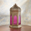 Omar Dome Metal and Glass Lantern - 34 cm-household-decor-candleholdersandlanterns-image-1