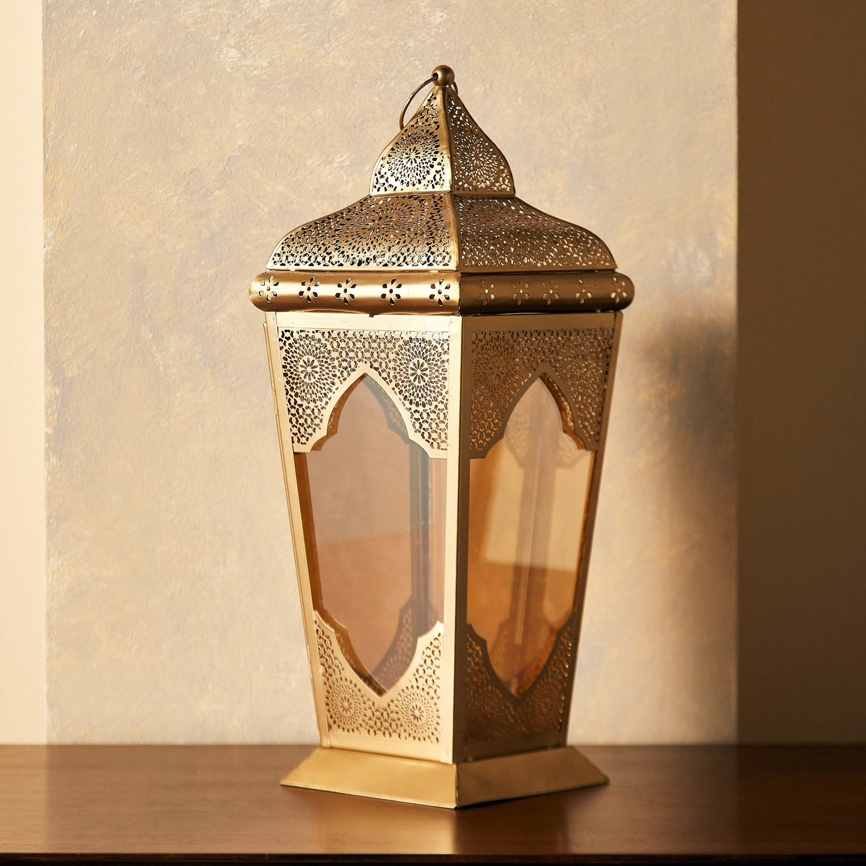 Ashnour Metal Lantern - 48 cm-household-decor-candleholdersandlanterns-image-1