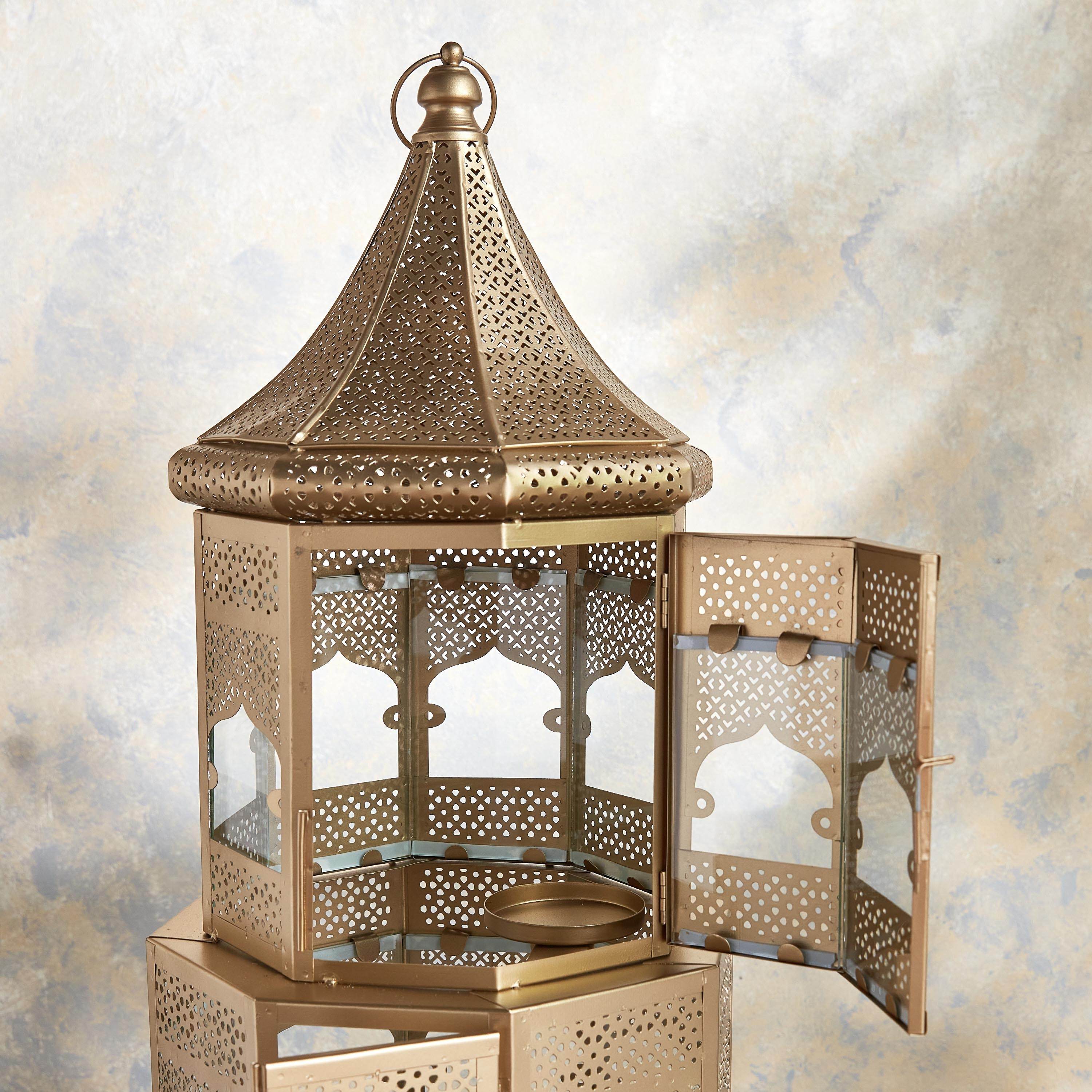 فانوس معدني - لويال دومكس - 122 سم-household-decor-candleholdersandlanterns-image-3