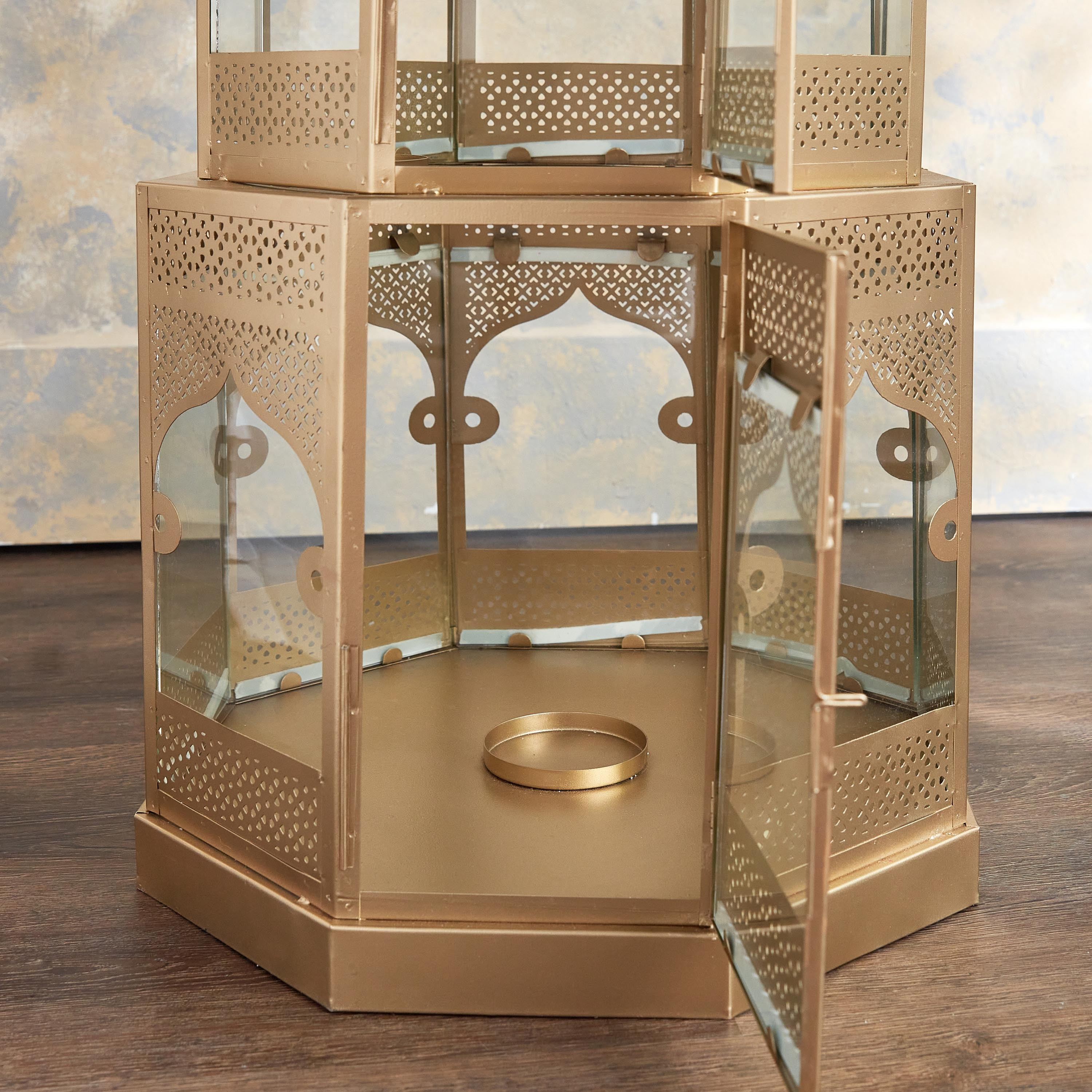Layal Domex Metal Lantern - 122 cm-household-decor-candleholdersandlanterns-image-4