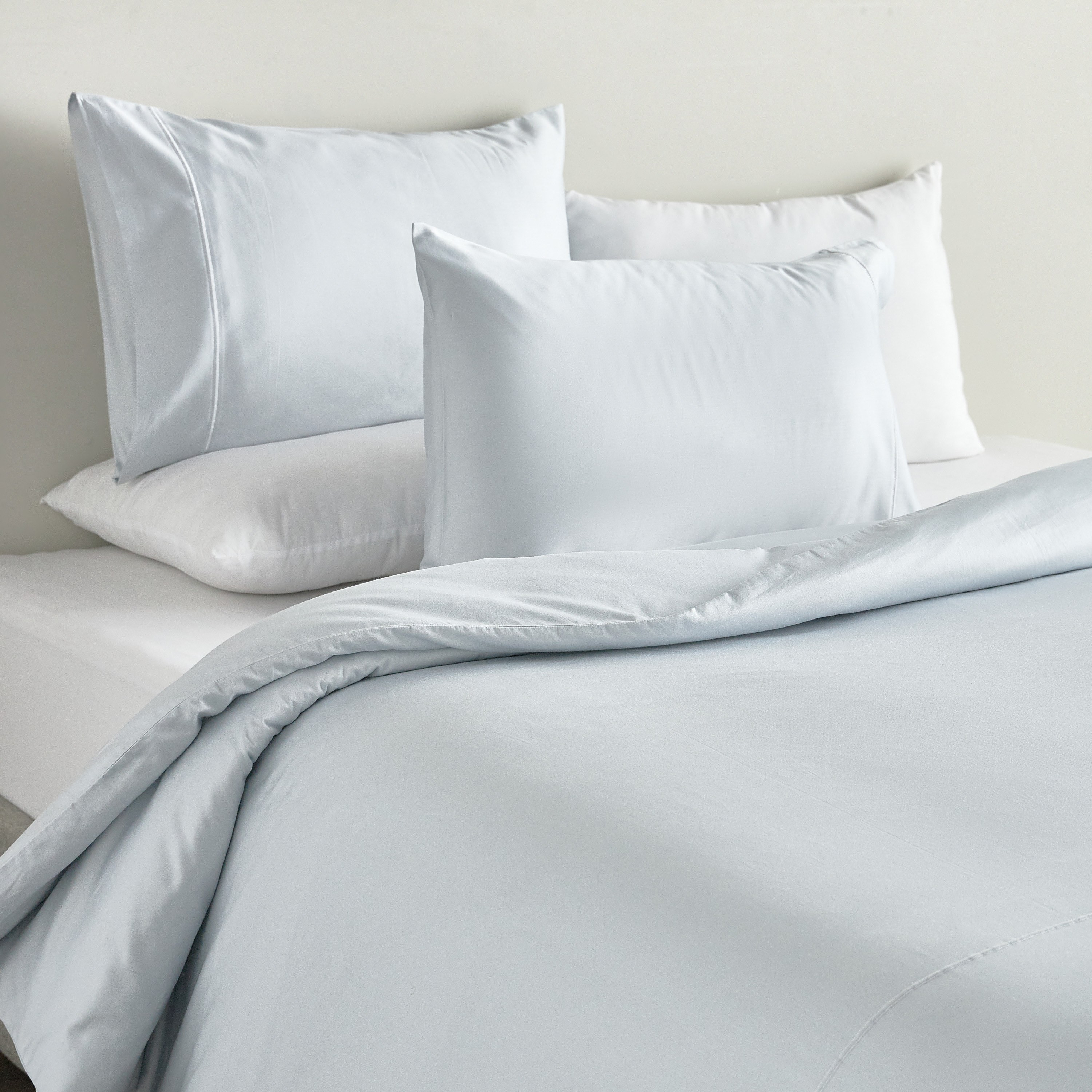 طقم غطاء لحاف سوبر كينج 3 قطع عدد خيوط 300 قطن مصري ساتين - أمور - 260x220 سم-household-bedding-duvetandcovers-duvetcovers-image-7