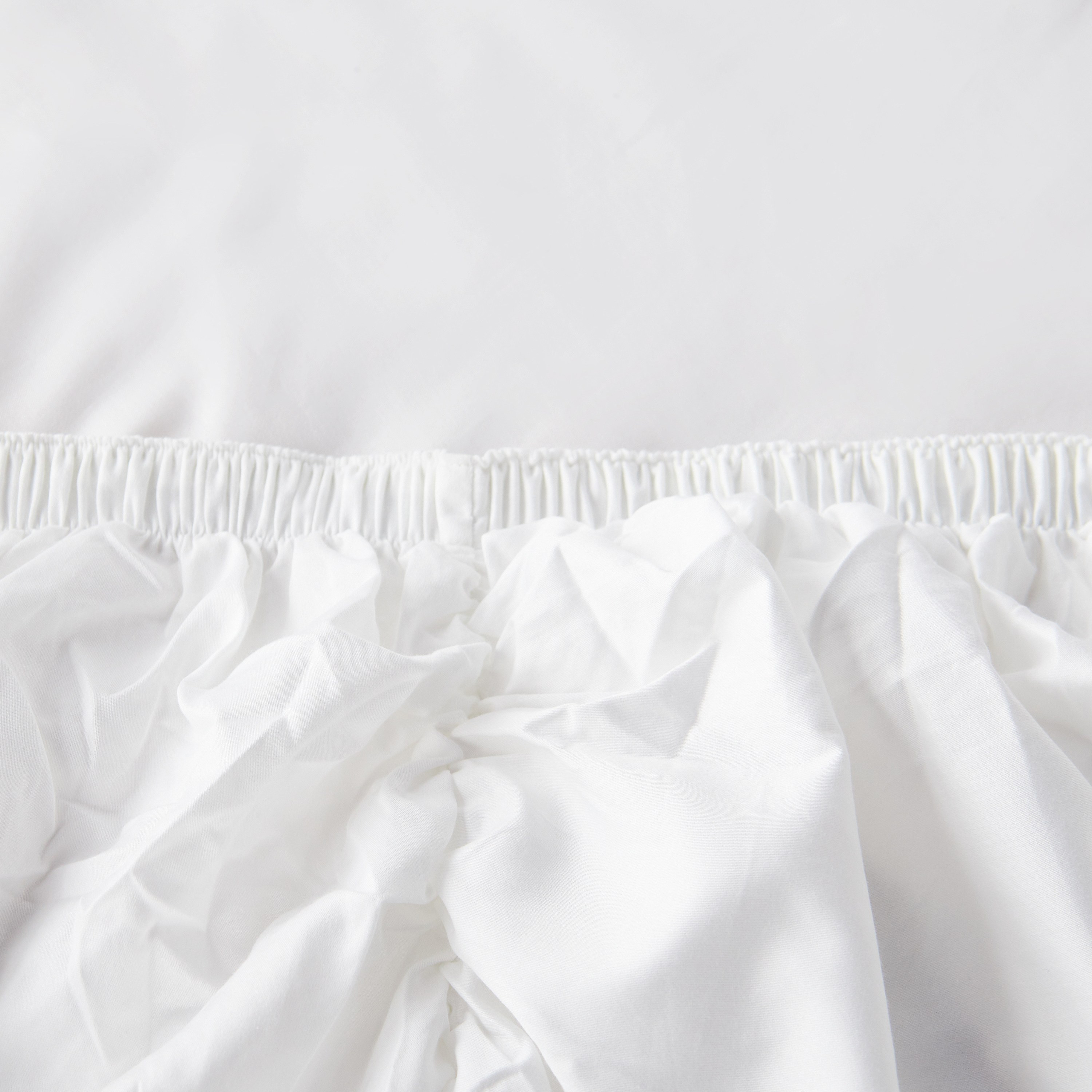 شرشف مطاطي مقاس كامل عدد خيوط 300 قطن ساتين مصري - أمور - 120x200 سم-household-bedding-sheetsandpillowcases-fittedsheets-image-2