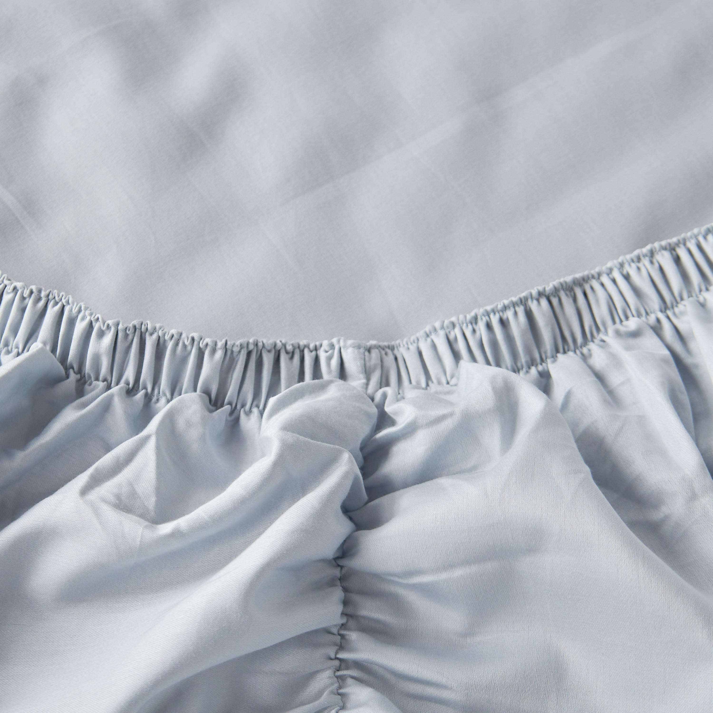 Amour Egyptian Cotton Sateen 300 Thread Count King Fitted Sheet - 180x205 cm-household-bedding-sheetsandpillowcases-fittedsheets-image-2