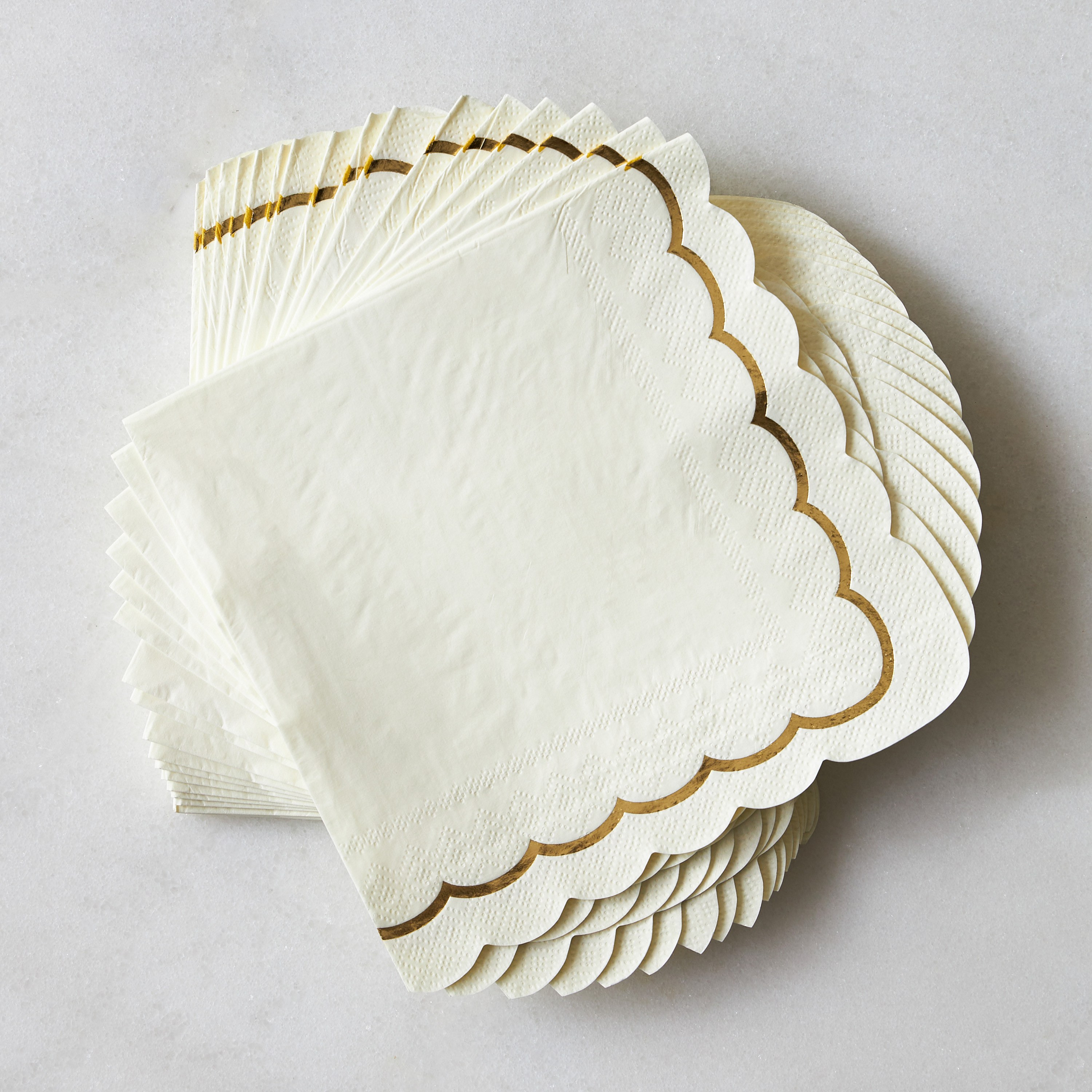 Scallop 30-Piece Napkin Set - 33x33 cm-household-dining-tablelinen-napkinsandaccessories-image-1