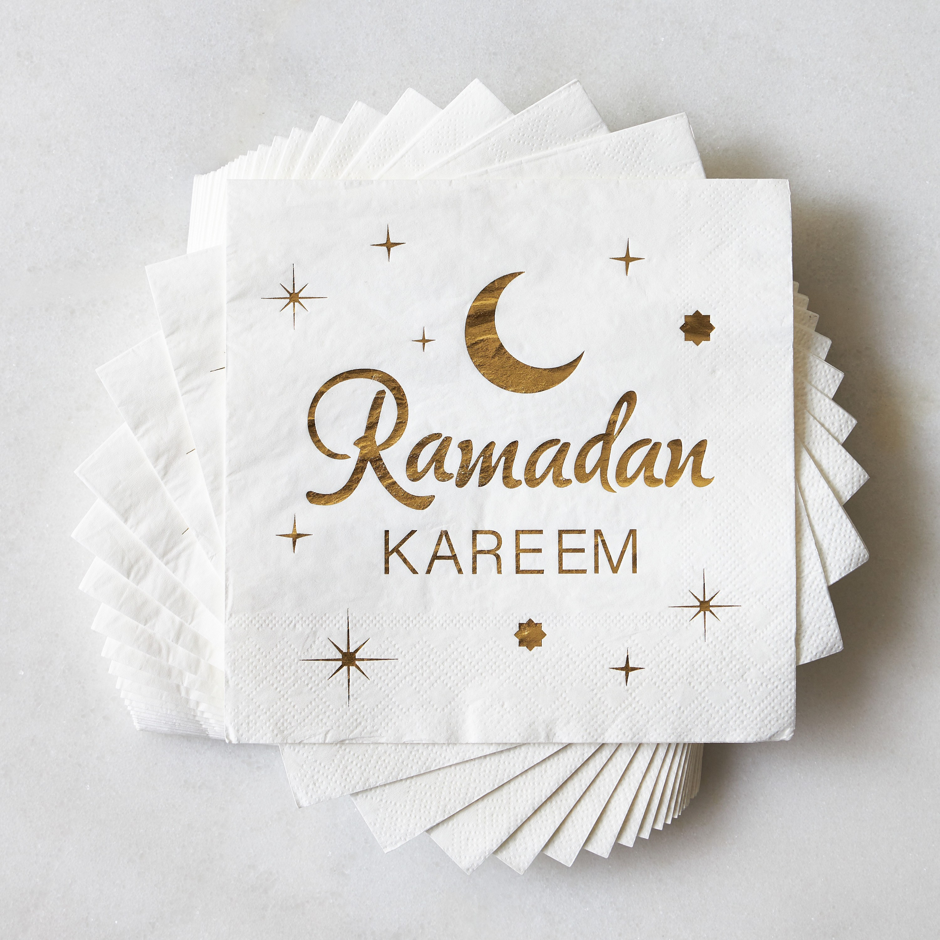 Ramadan Kareem 30-Piece Napkin Set - 33x33 cm-household-dining-tablelinen-napkinsandaccessories-image-1