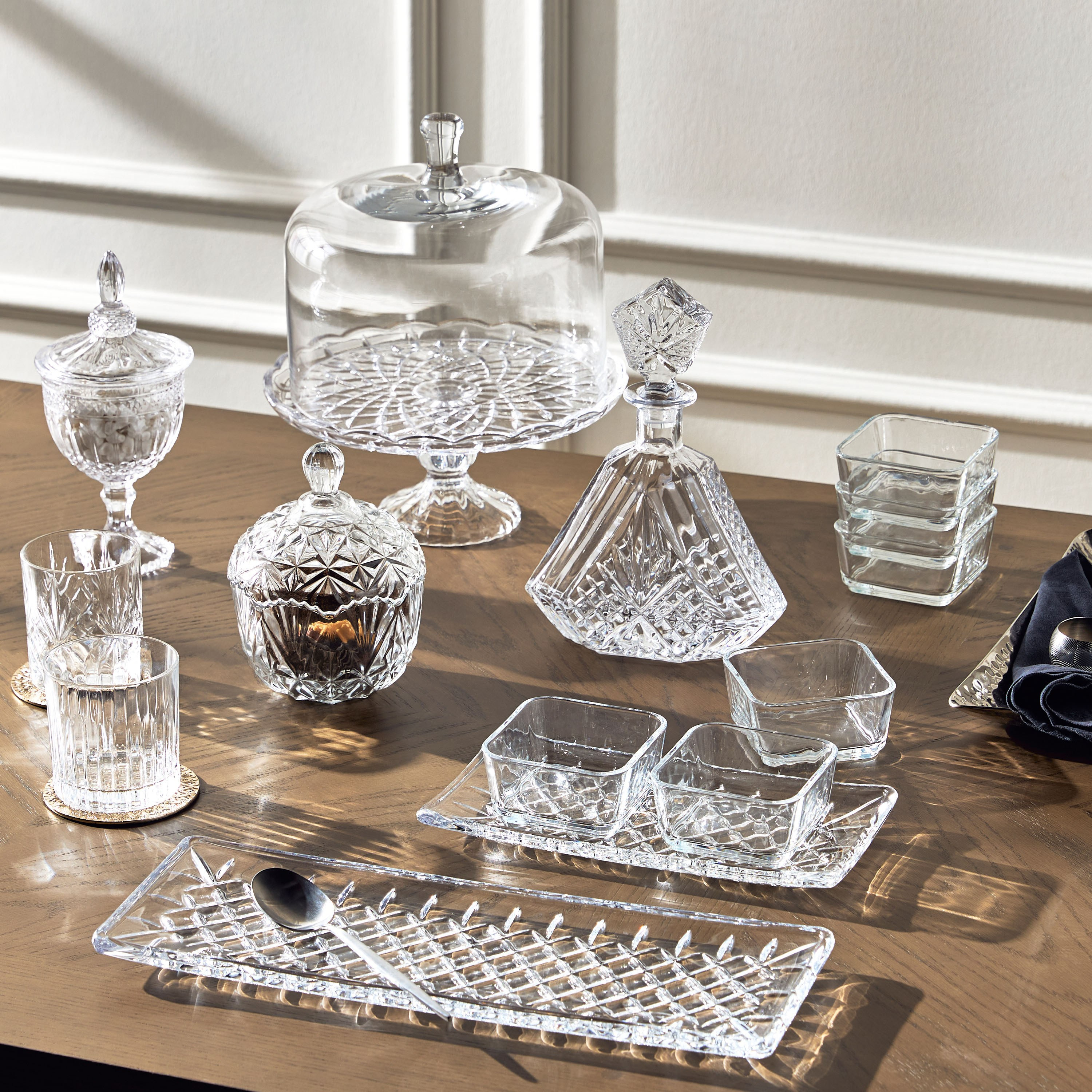 طقم أوعية زجاج 6 قطع - آيان - 5x10 سم-household-dining-dinnerware-bowls-image-1