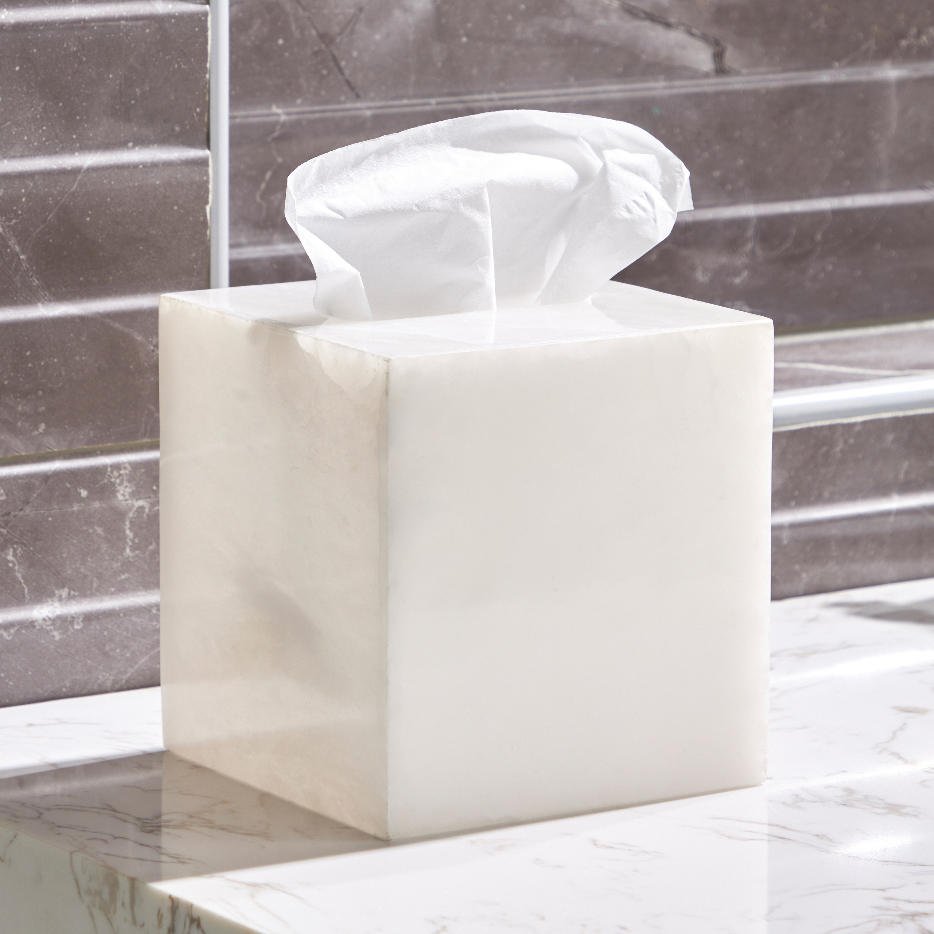 Alabaster Tissue Holder-household-bathandlaundry-bathaccessories-tissueboxesandcottonjars-image-1
