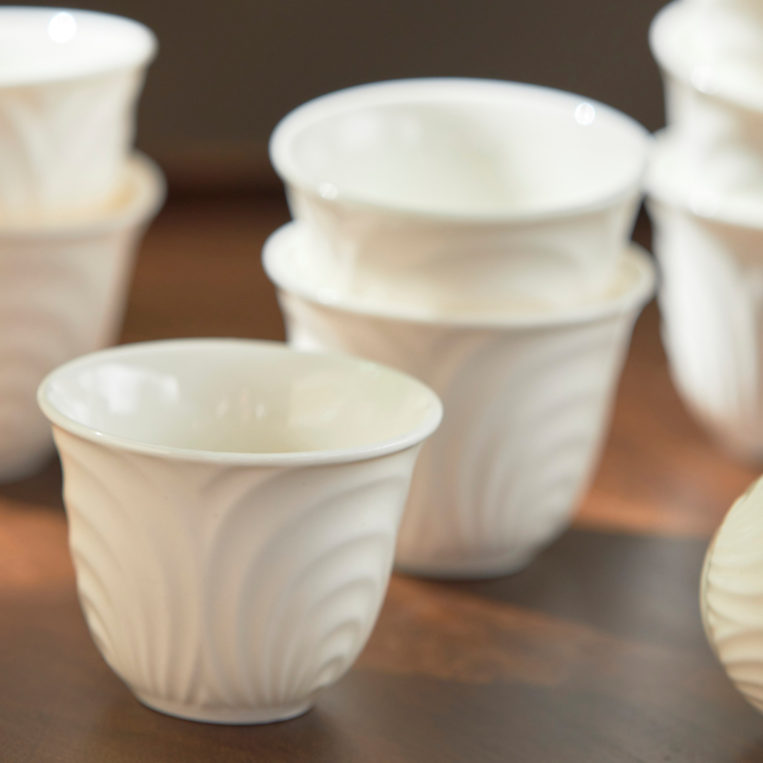 Ozan 12-Piece Porcelain Qahwa Cup Set - 80 ml, Serves 12-household-dining-teaandcoffee-teaandcoffeesets-image-2