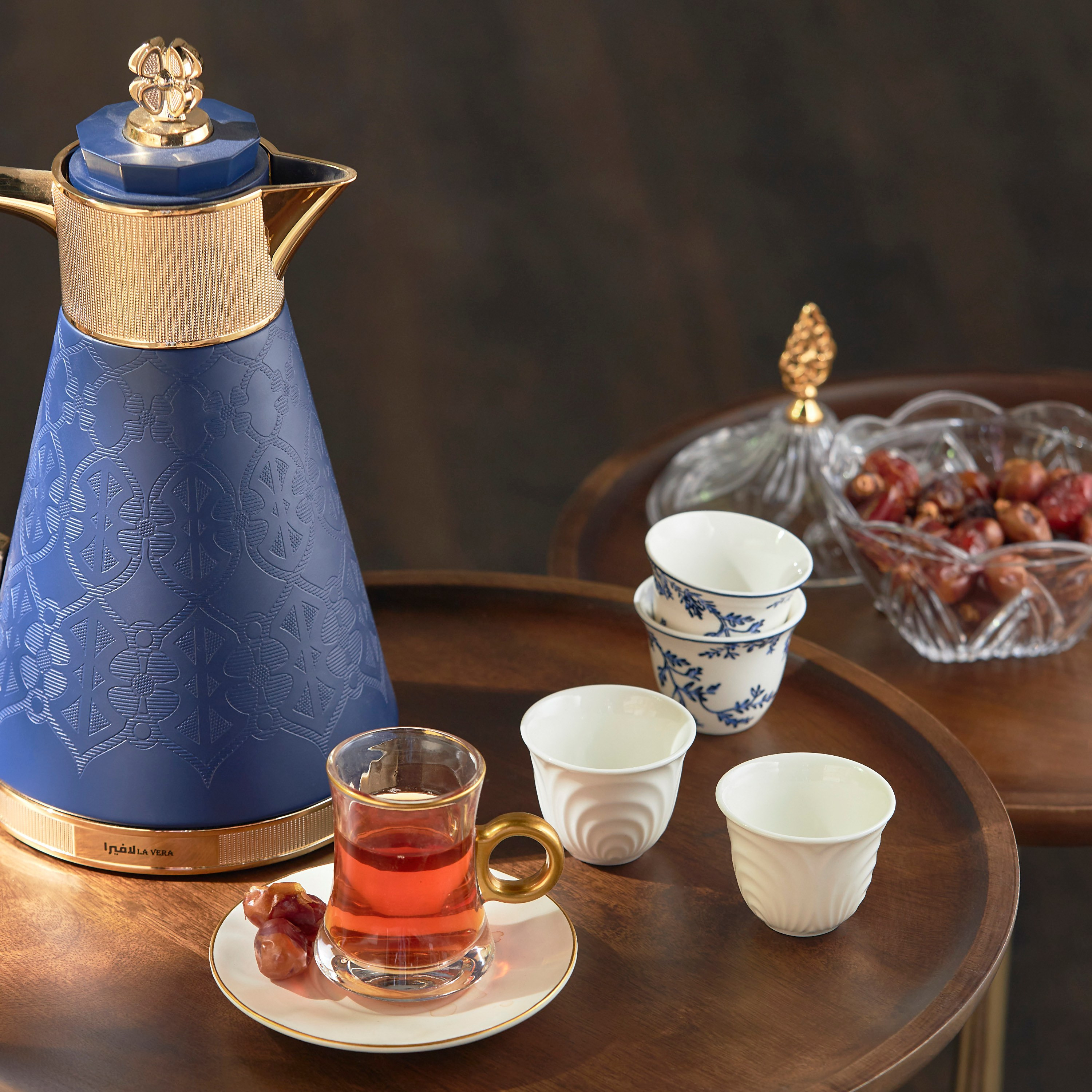 Ozan 12-Piece Porcelain Qahwa Cup Set - 80 ml, Serves 12-household-dining-teaandcoffee-teaandcoffeesets-image-3