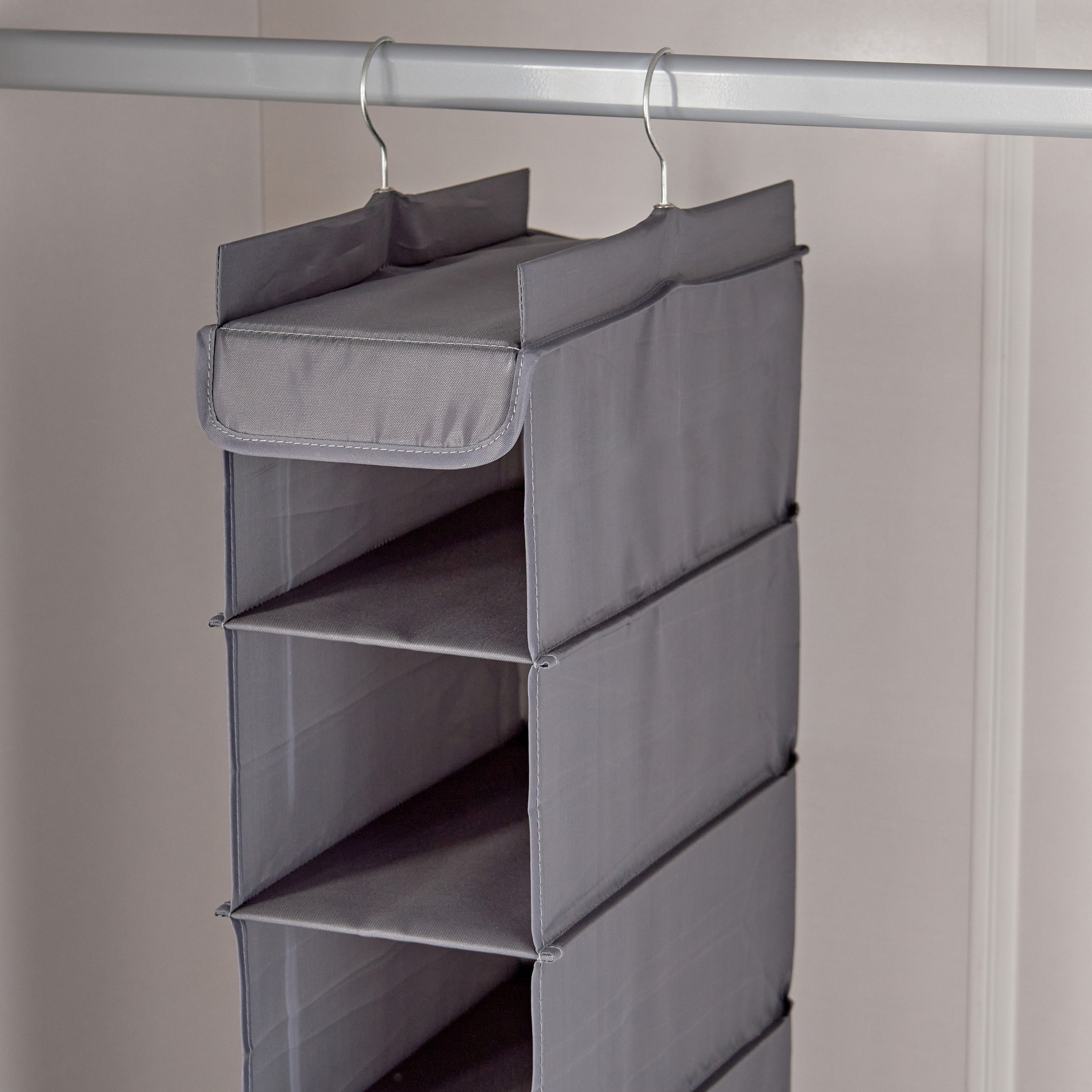 Melvin 8-Compartment Shoe Hanger - 30x15 cm-household-storage-storagesolutions-shoeracksandstorage-image-3
