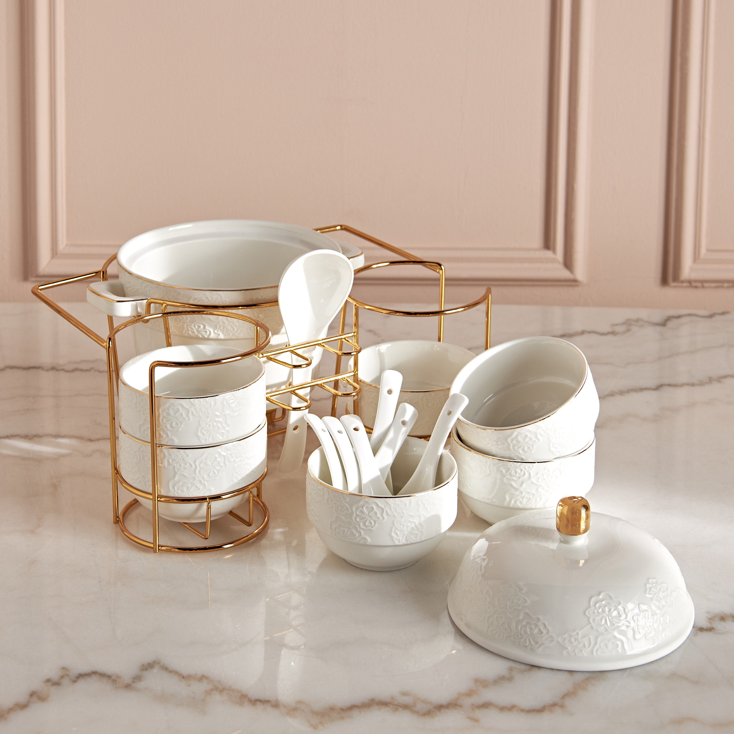 Evren 15-Piece Soup Set-household-dining-serveware-foodwarmersandcasseroles-image-2