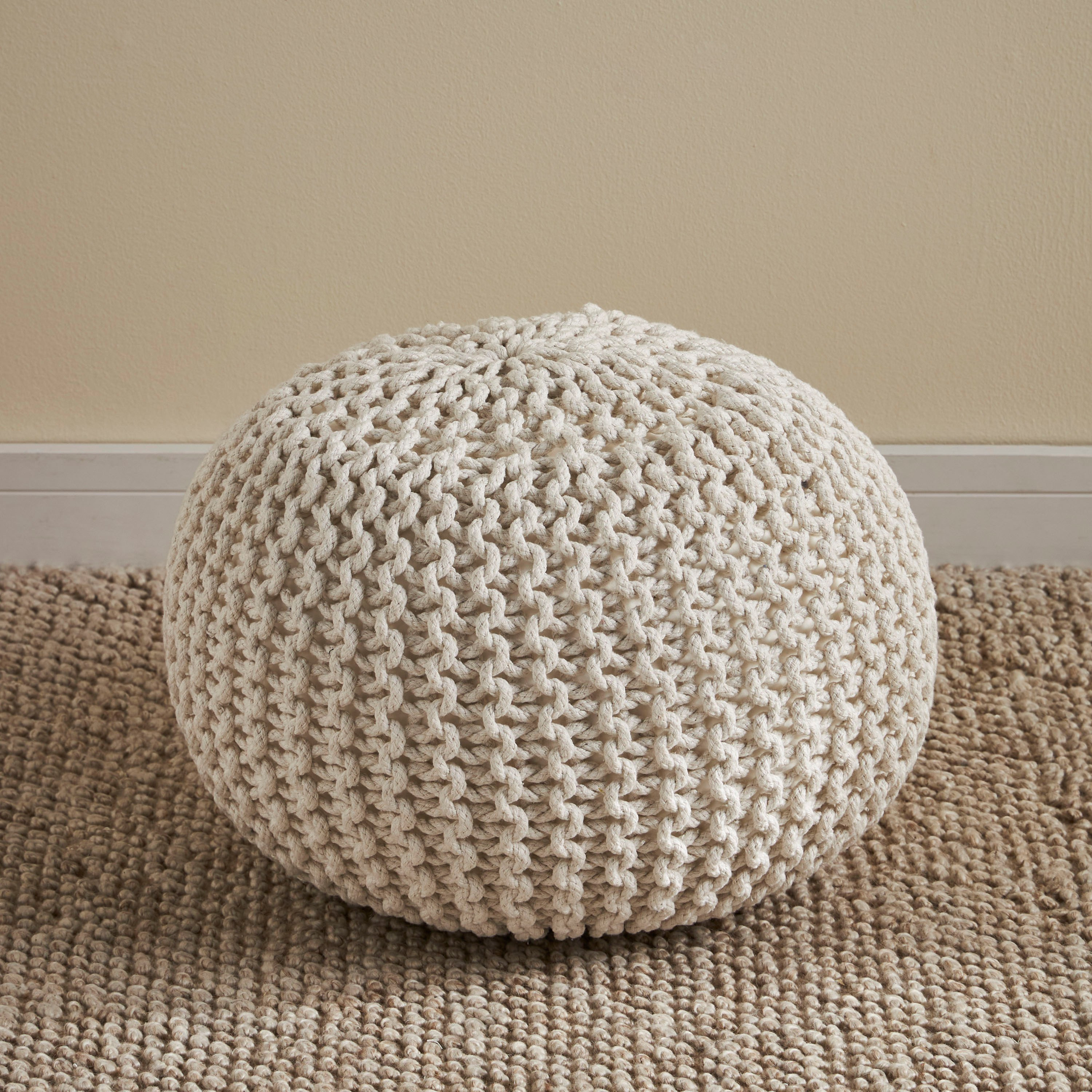 مقعد بوف - كريل - 35x50 سم-household-cushionsandthrows-poufs-image-2