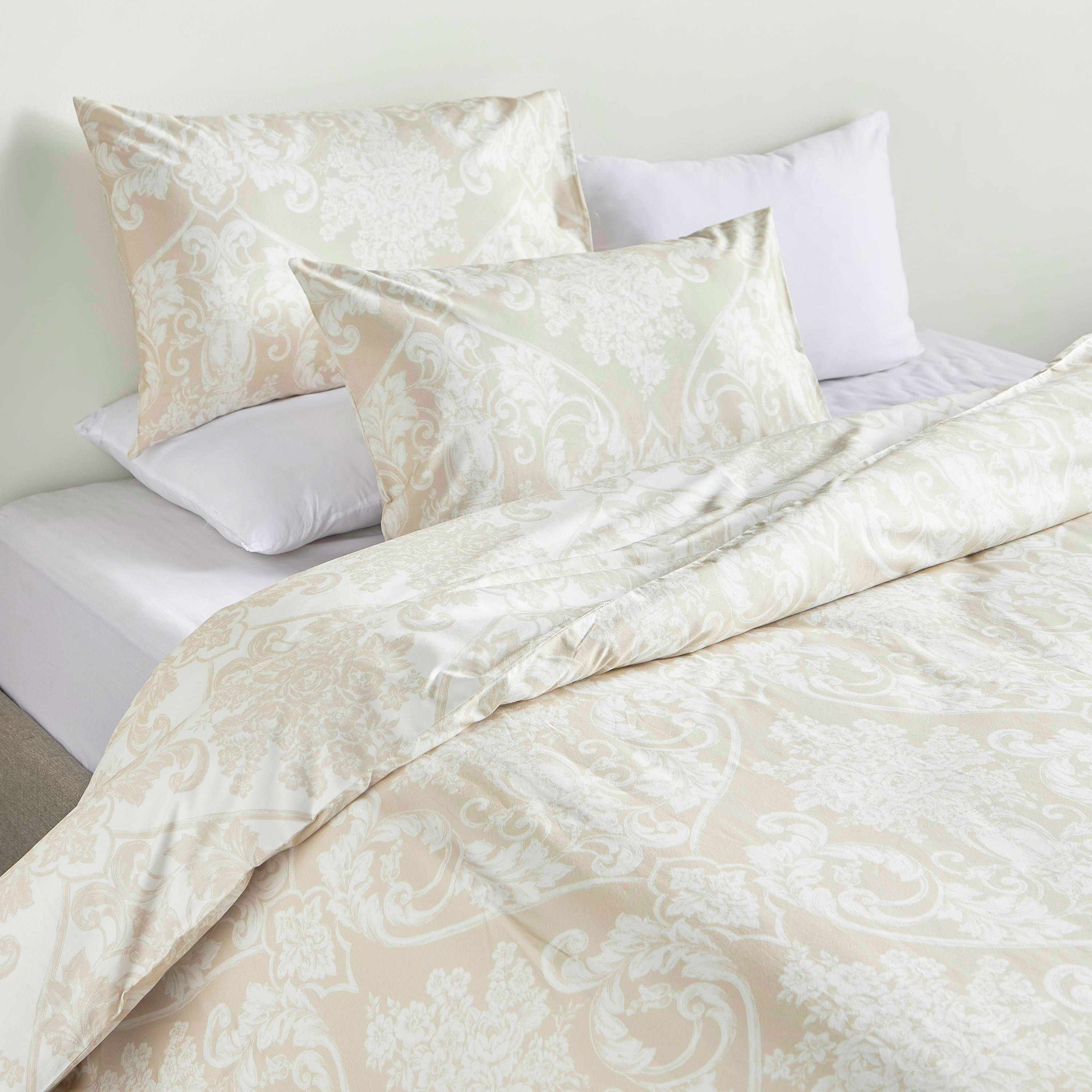 Classic Damask 3-Piece 200 TC King Duvet Cover Set - 230x220 cm-household-bedding-duvetandcovers-duvetcovers-image-1