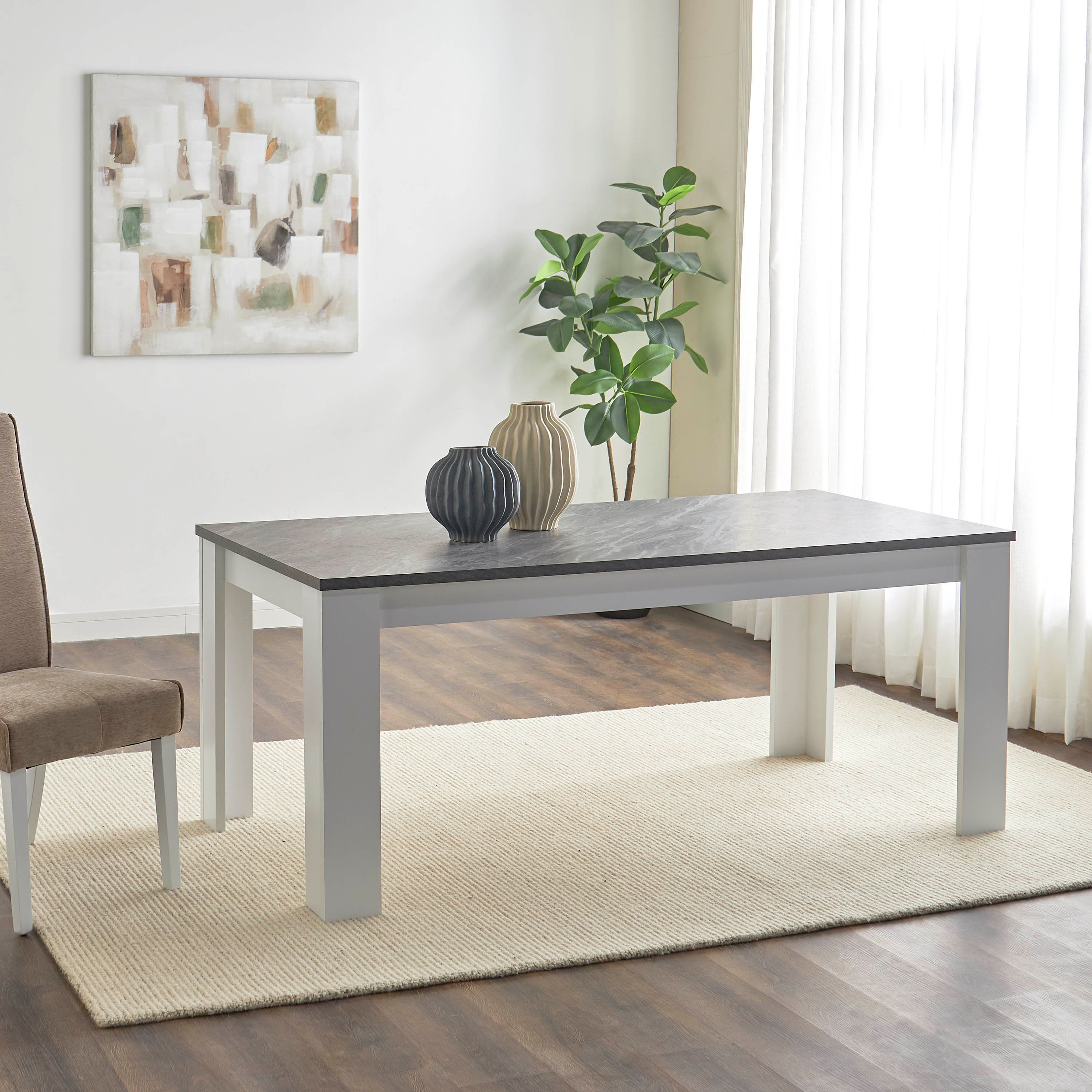 Home centre 6 seater dining online table