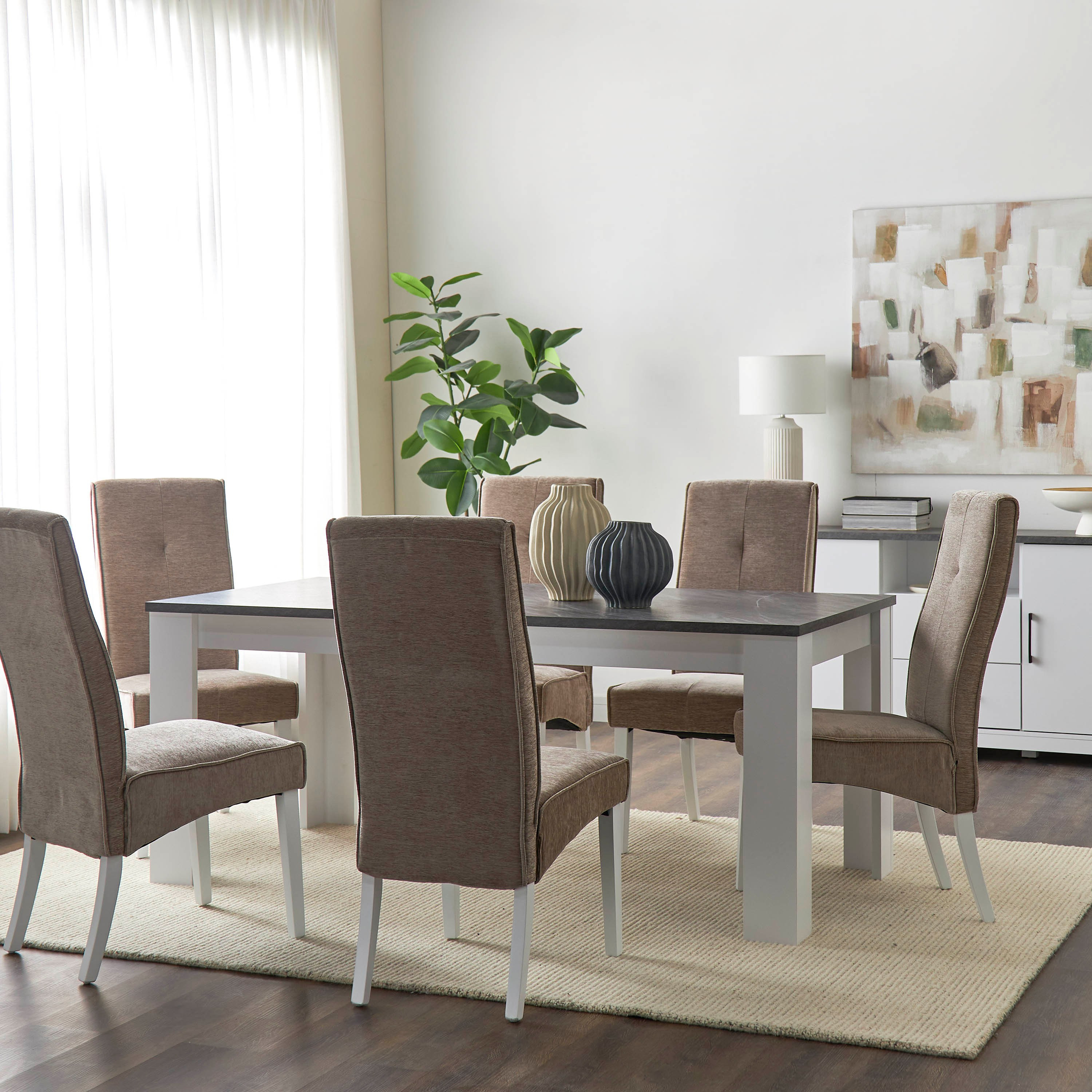 Round tables deals with 6 chairs