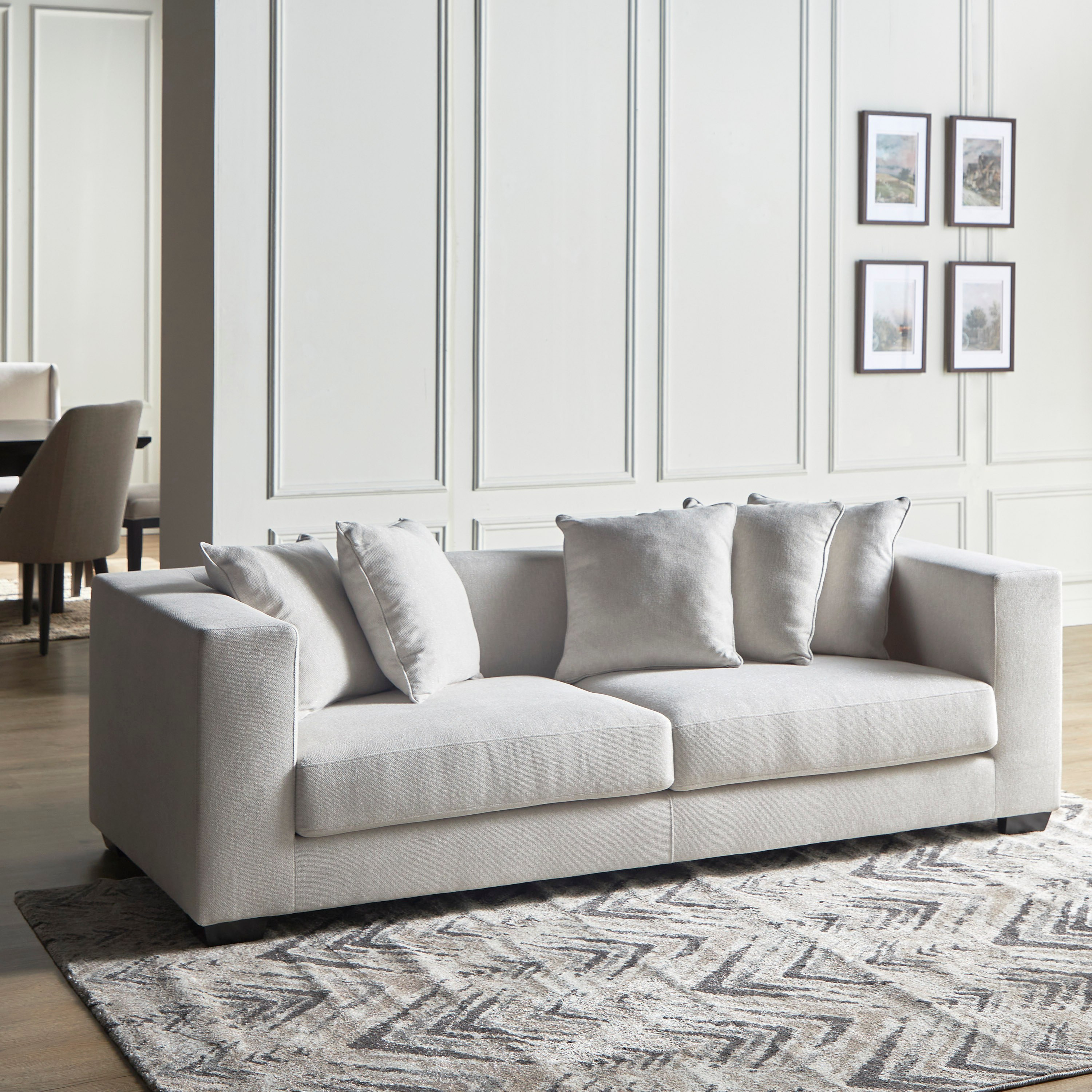 Colorado 3-Seater Fabric Sofa
